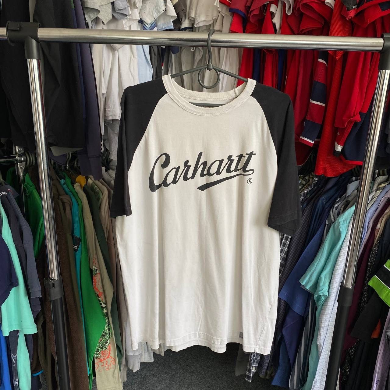 Carhartt × Vintage Vintage Carhartt Wip big logo skate y2k opium tee Size US XL / EU 56 / 4 - 1 Thumbnail