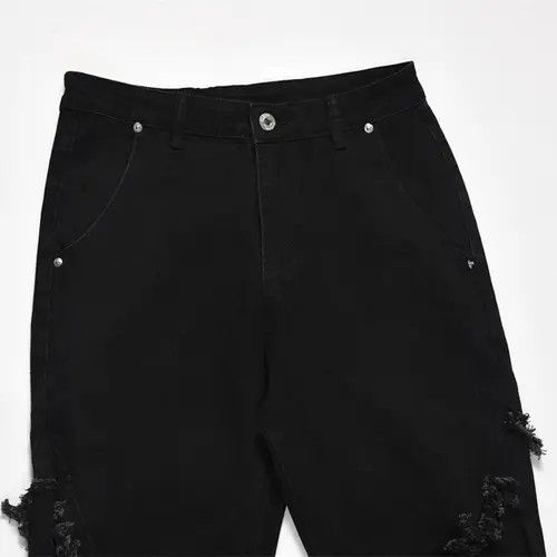 Jean Streetwear Flared Baggy Jeans Size US 33 - 2 Thumbnail