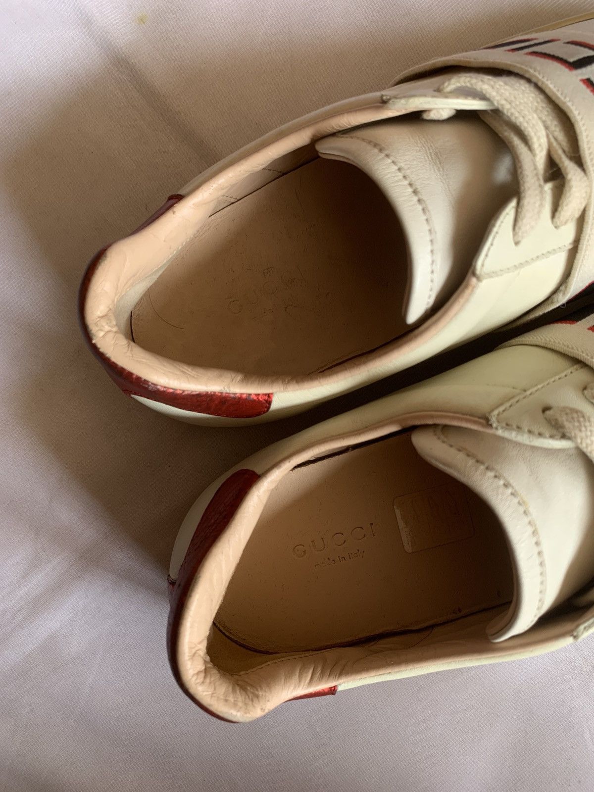 Gucci Gucci Ace Stripe Low Trainers Size US 5 / EU 37 - 11 Thumbnail