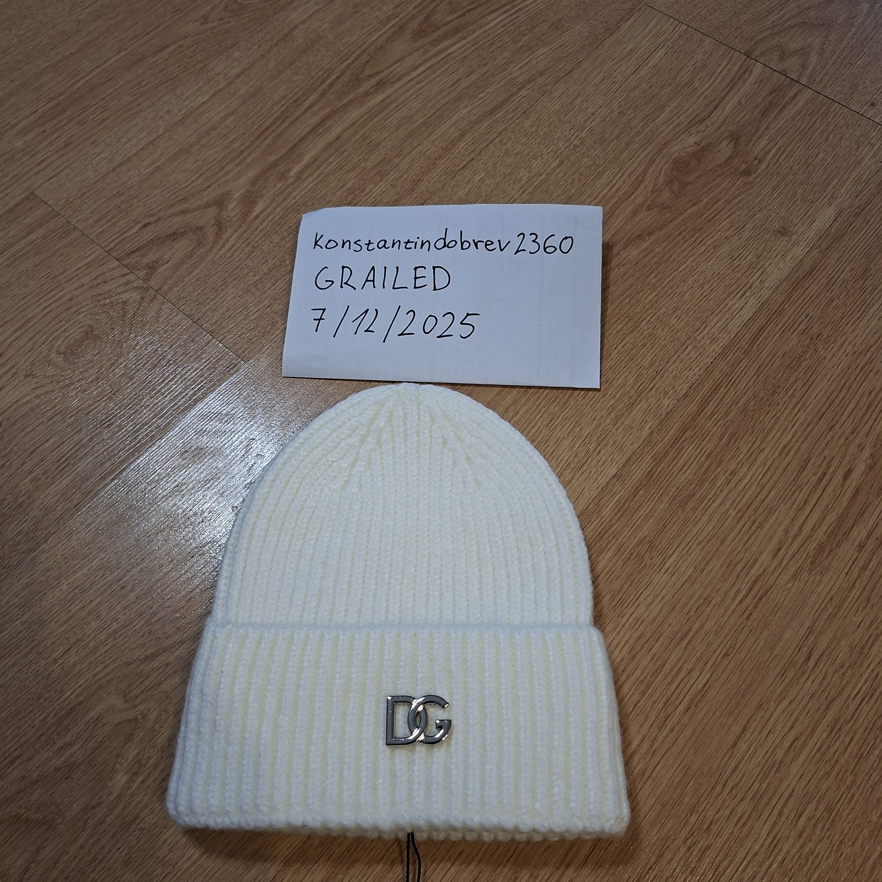 Dolce & Gabbana Dolce Gabbana white hat Size ONE SIZE - 2 Thumbnail