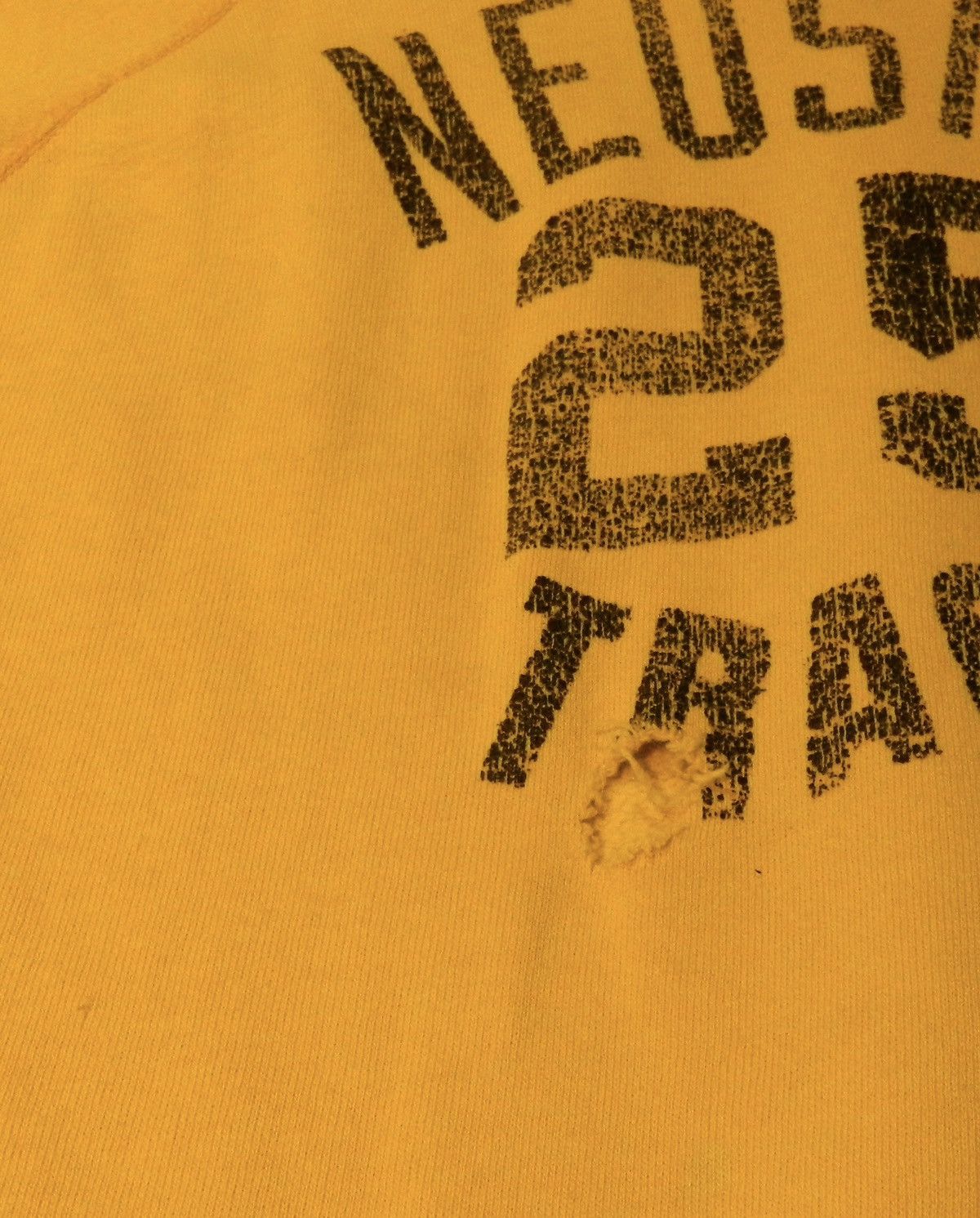 Vintage Neosho Track Yellow Hoodie Size US M / EU 48-50 / 2 - 2 Thumbnail