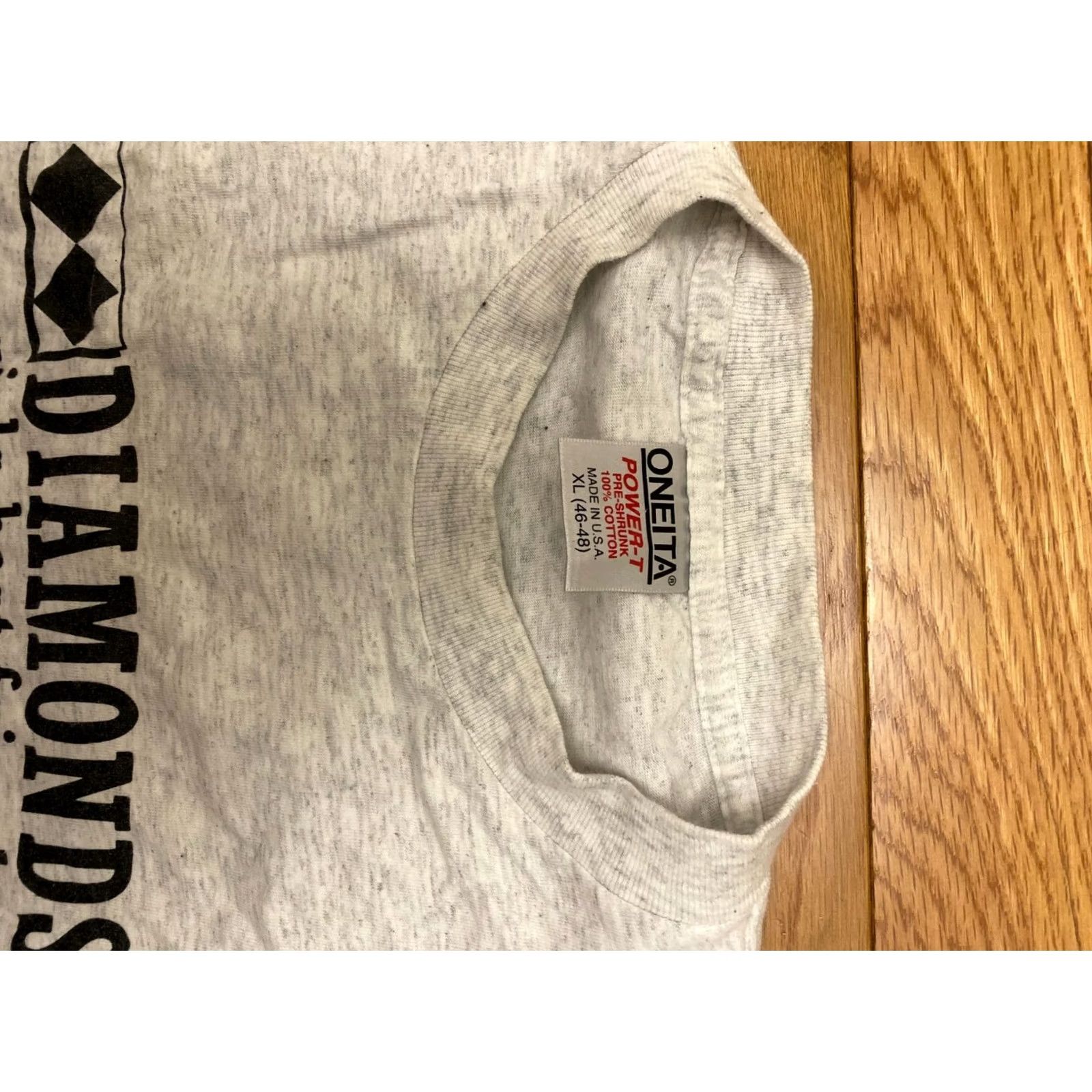 Vintage VTG Diamonds Best Friend Skiing Mens Shirt XL White Breckenridge 1994 SB Friends Decade Vintage Ski Shirt Mens XL White Girls Womens? Size XL / US 12-14 / IT 48-50 - 5 Thumbnail