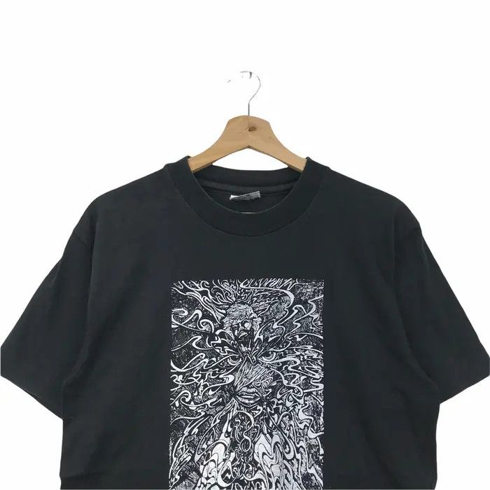 Hanes Vtg 1991 HORROR PAINTING JUNJI ITO Anime Manga Tee Shirt Size US M / EU 48-50 / 2 - 3 Thumbnail