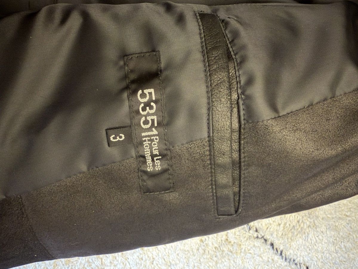 5351 Pour Les Hommes Y2K Archive Rider/Down Jacket