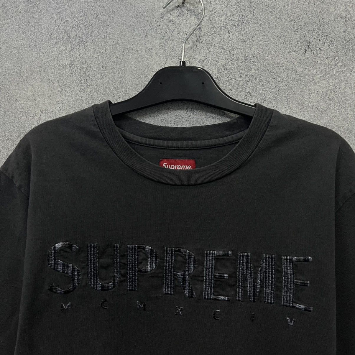 Supreme Supreme T-Shirt Big Logo Grey Size M Size US M / EU 48-50 / 2 - 4 Thumbnail