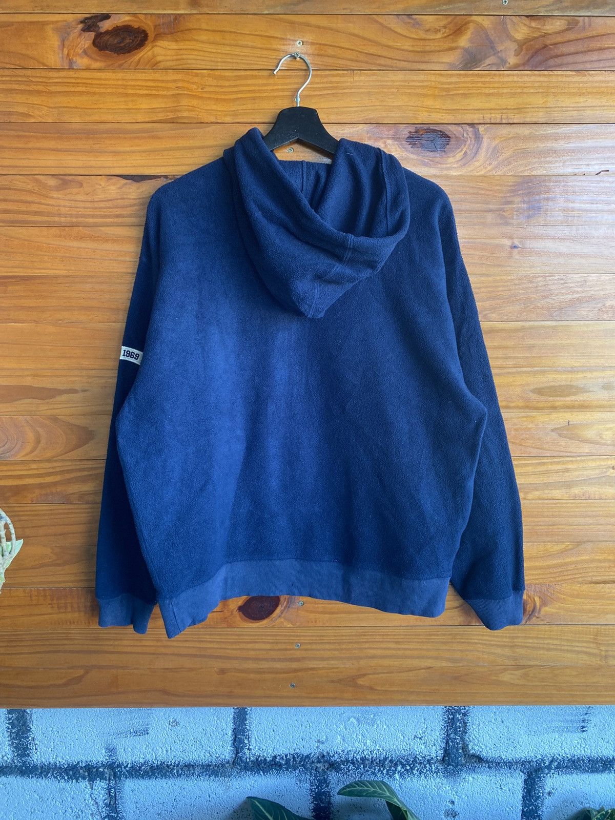 Gap Vintage GAP Navy Blue Pullover Hoodie Fleece Kangaroo Pocket Size US S / EU 44-46 / 1 - 8 Thumbnail