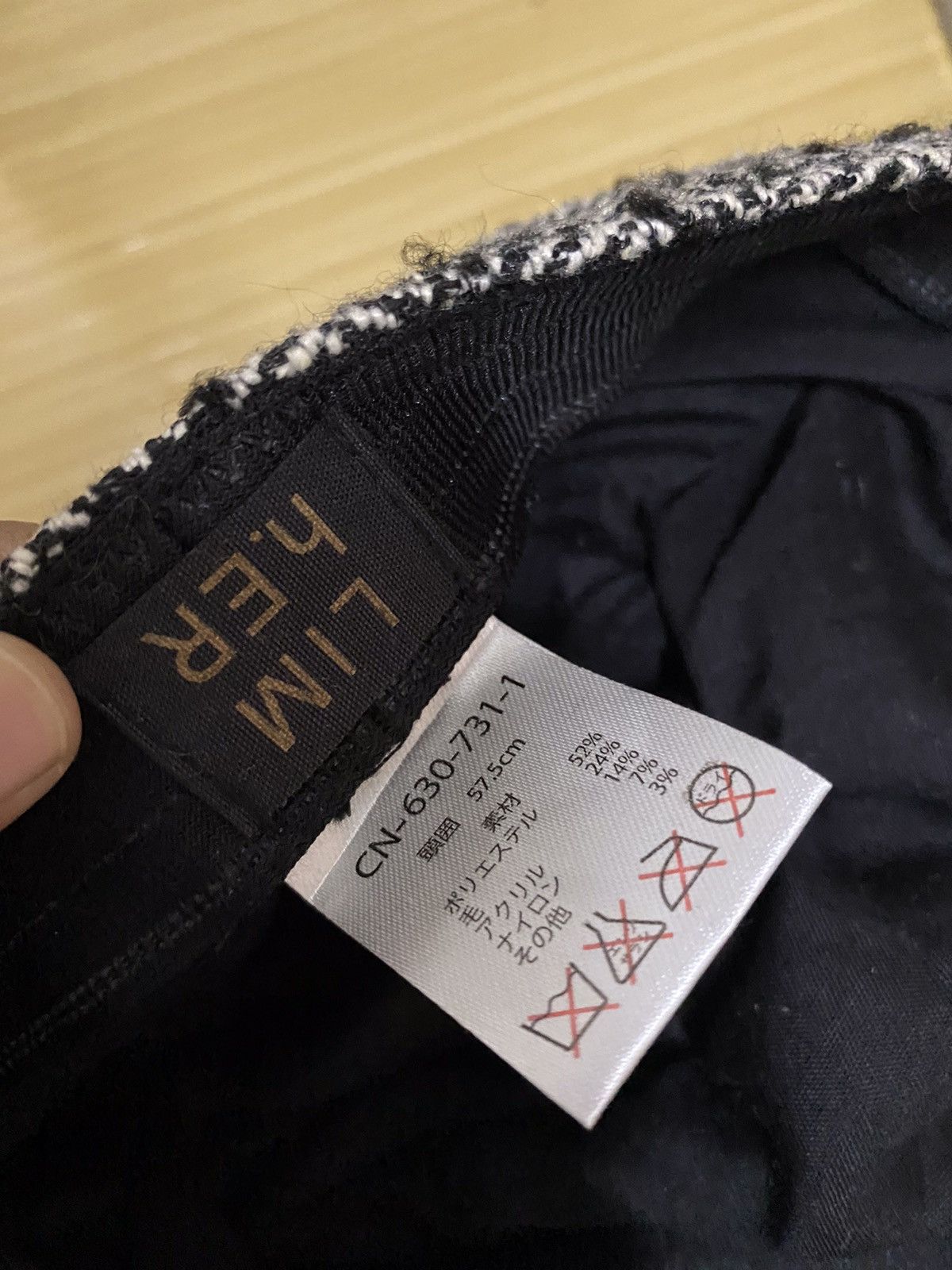 Japanese Brand Japanese Brand Plain Hat Size ONE SIZE - 5 Thumbnail