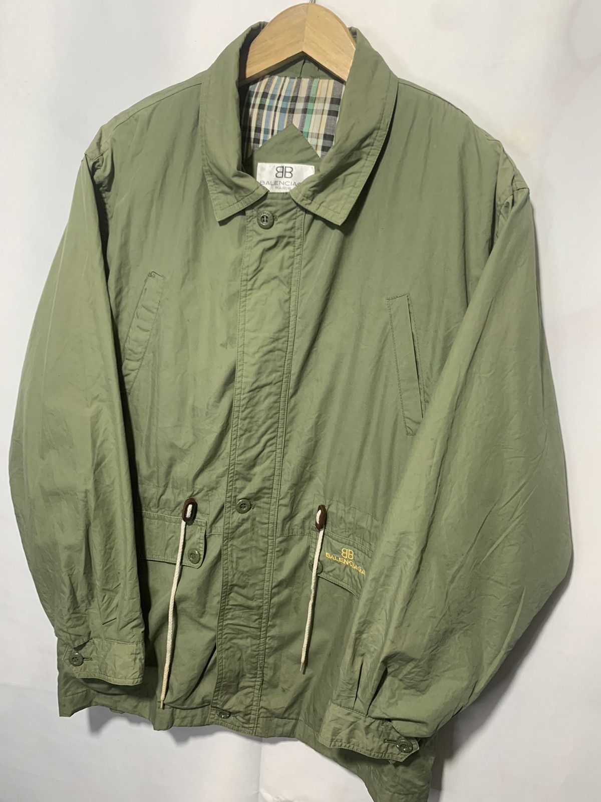 Balenciaga Rare vintage Balenciaga trashed military parka jacket Size US L / EU 52-54 / 3 - 2 Thumbnail