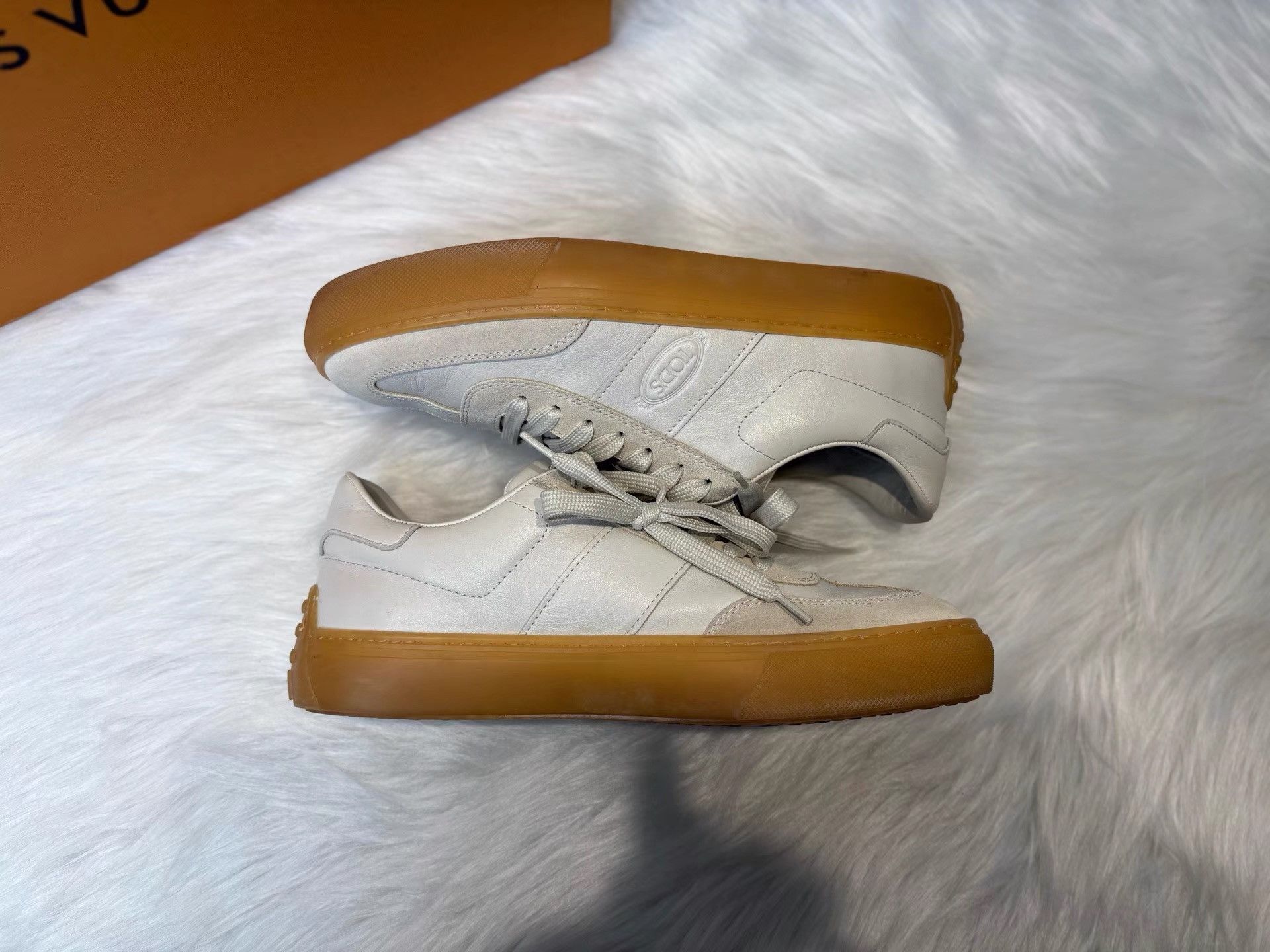 Tod's TOD'S Leather Sole Trainer Shoes K36 Size US 8 / EU 41 - 6 Thumbnail