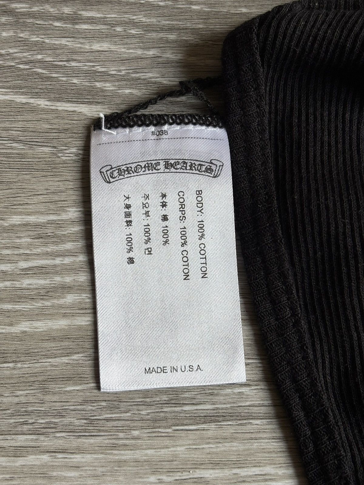 Chrome Hearts Horsehoe Tank Top