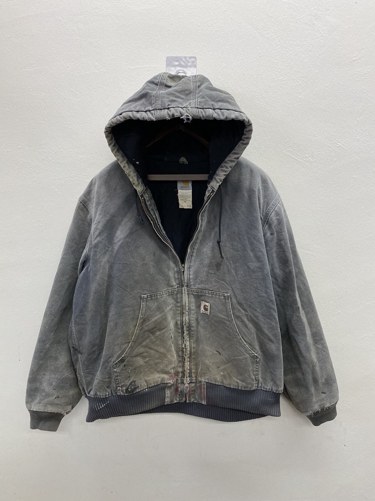 Rare Vtg Carhart J130 PTL Distressed Jacket