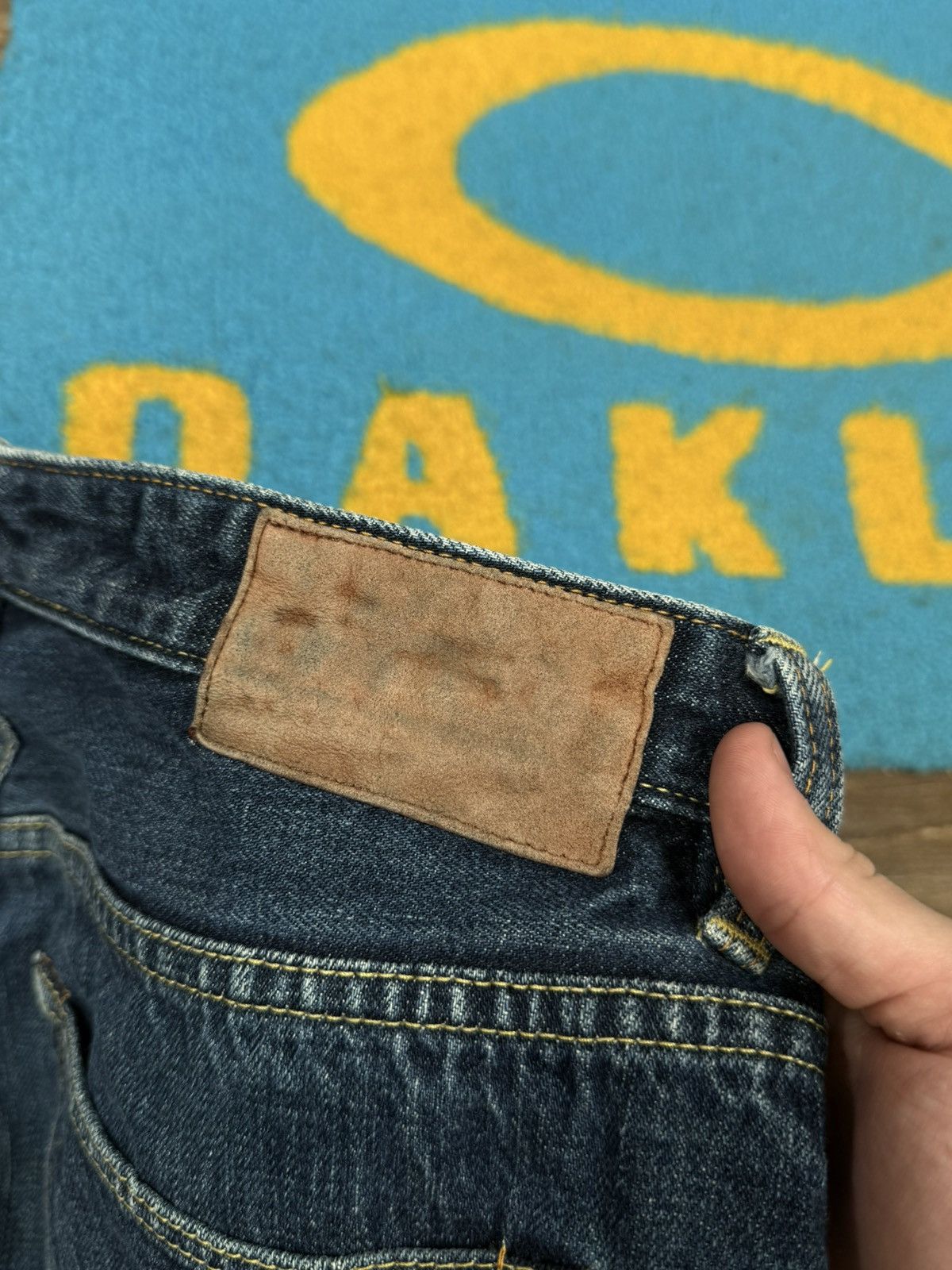 Garbstore Mens Garbstore Indigo Farm Japanese Blue Denim Selvedge Pant Size US 36 / EU 52 - 19 Thumbnail