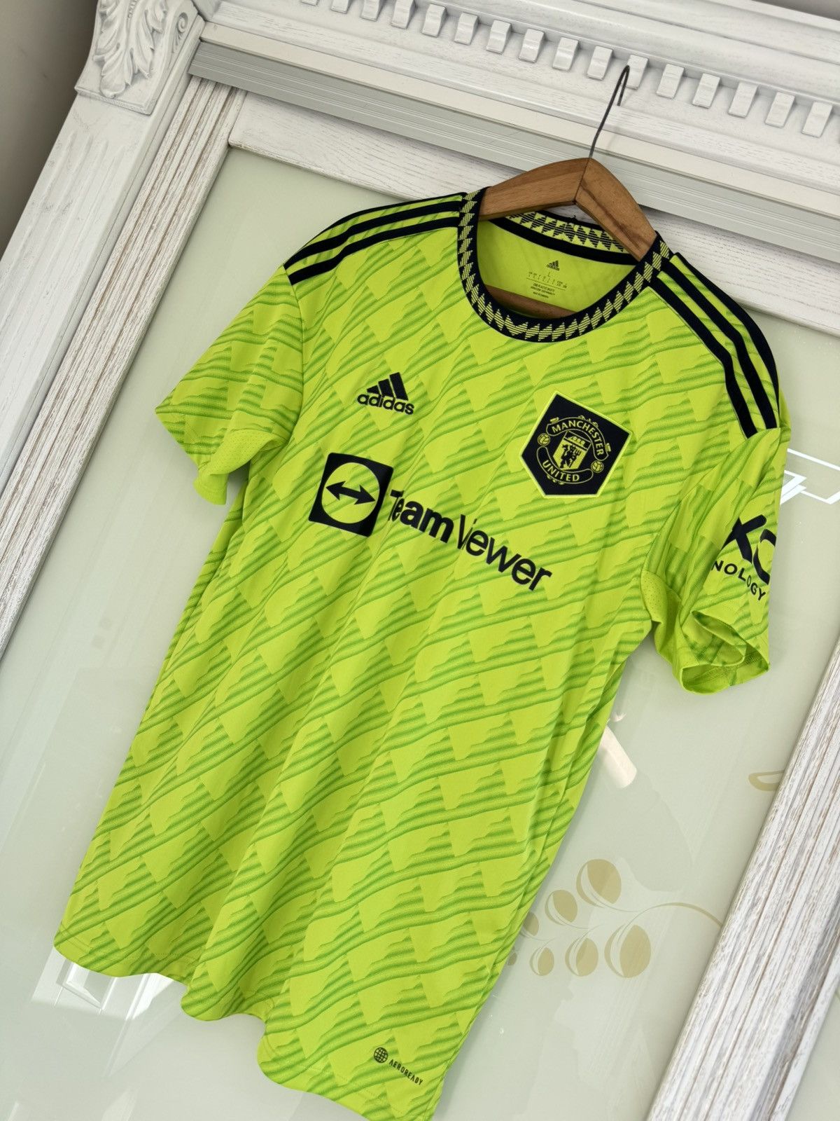 Adidas Manchester United 2022-2023 Third Soccer Jersey Football Kit Size US L / EU 52-54 / 3 - 3 Thumbnail