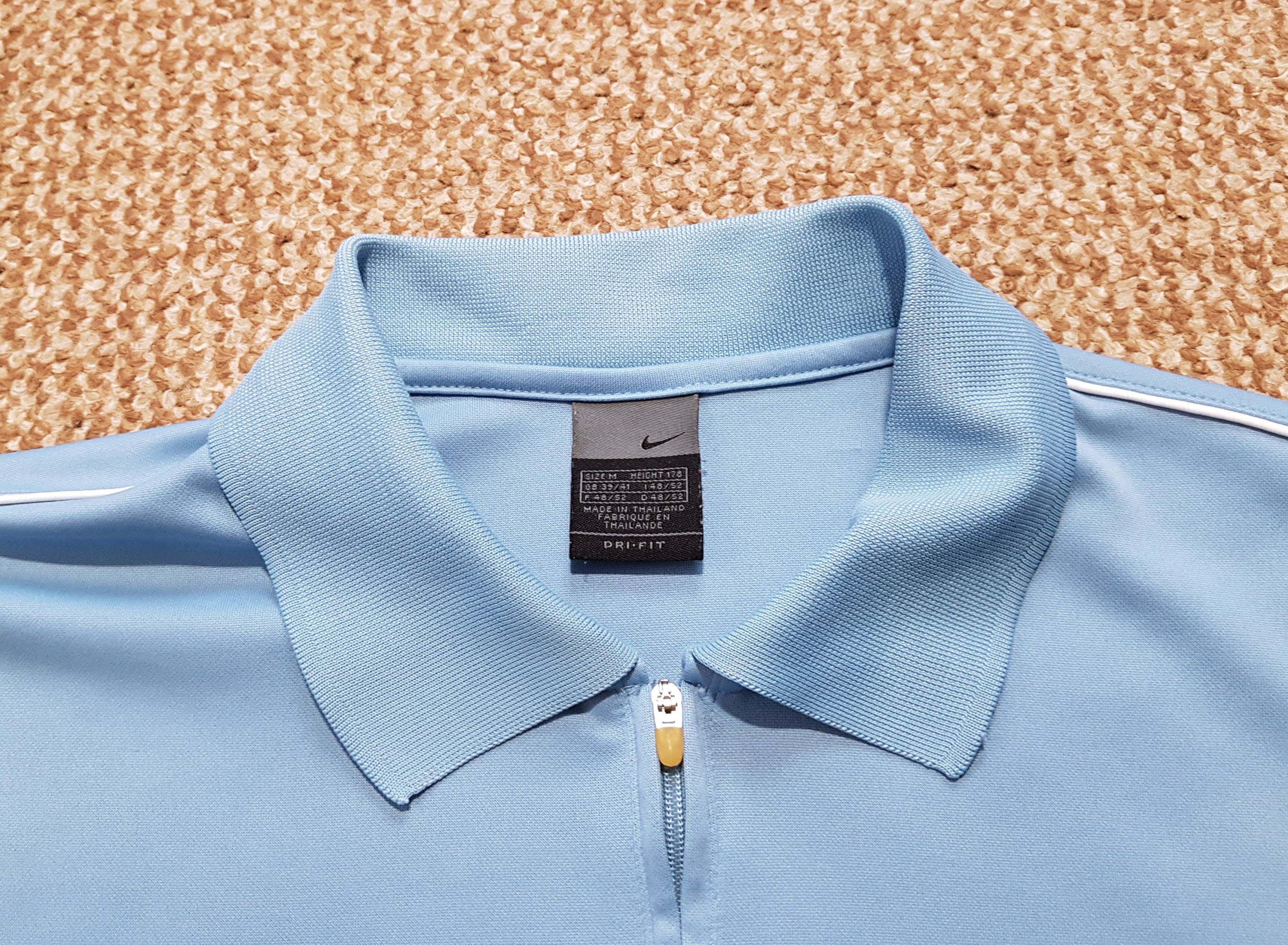 Nike Nike Tennis Federer Cincinnati 2003 Vintage Zip Polo Shirt M Size US M / EU 48-50 / 2 - 10 Thumbnail
