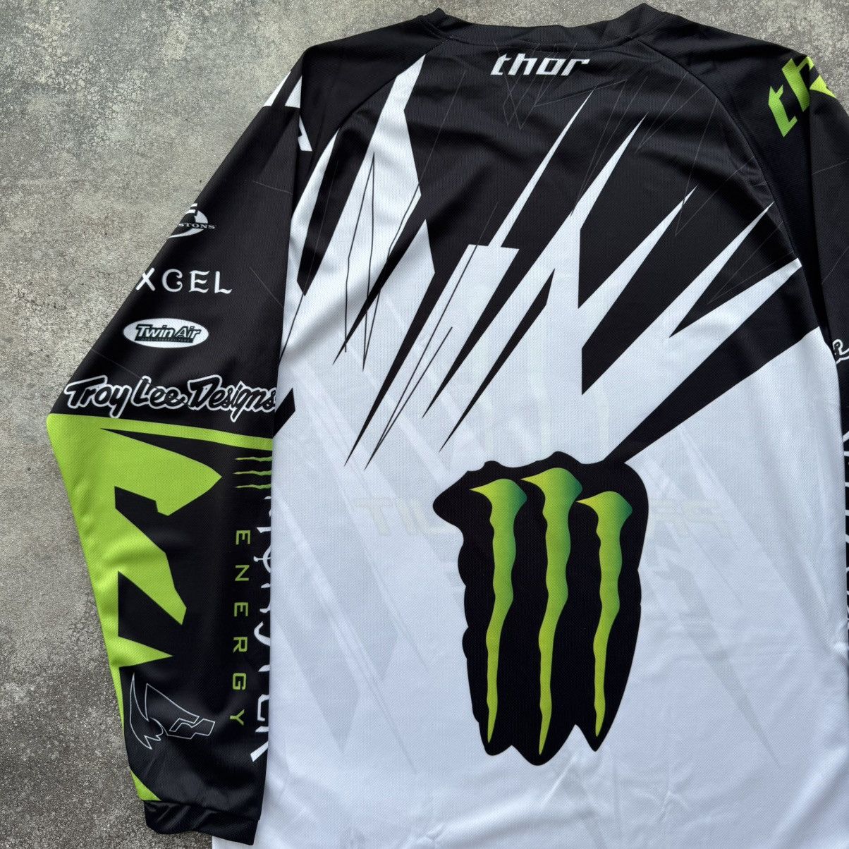A$AP Rocky Monster Energy Vintage Y2K ASAP Rocky Style Racing Jersey Size US XL / EU 56 / 4 - 9 Thumbnail