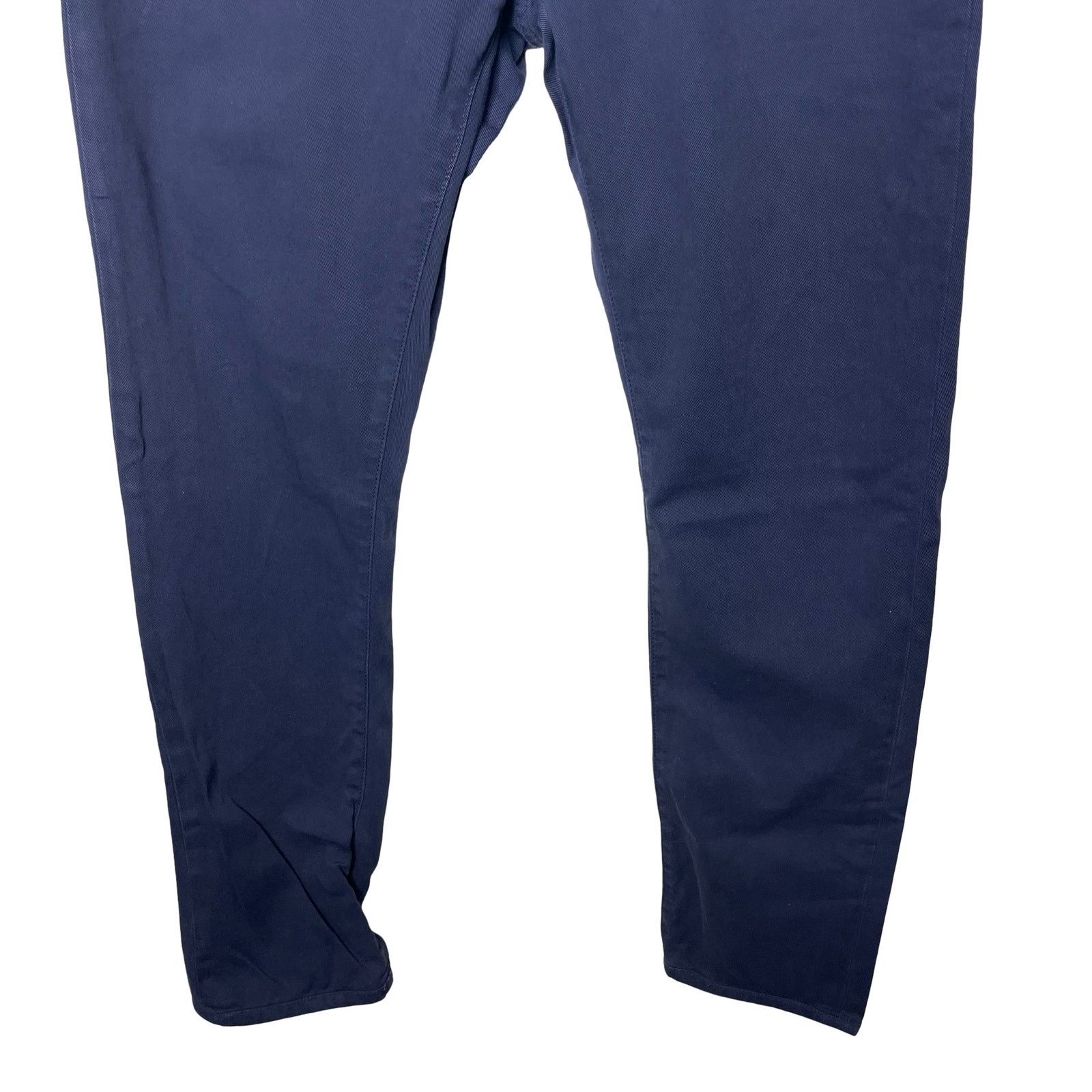 Boglioli Boglioli Men's Washed Blue Cotton 5-Pocket Pants 34x30 $460 Size US 34 / EU 50 - 2 Thumbnail