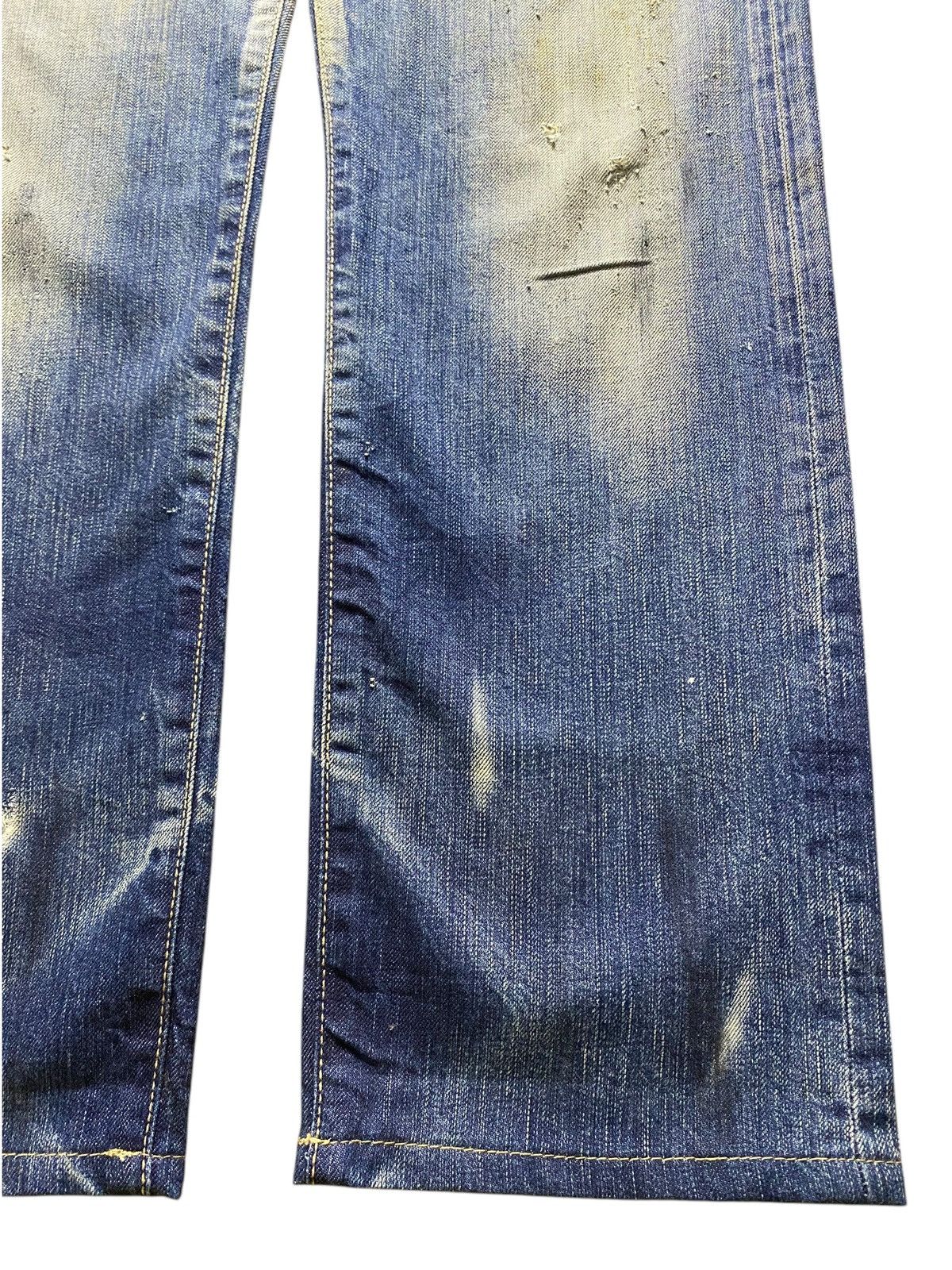 Edwin Edwin Vintage Special Unique Fade Distressed Loose Jeans Size US 30 / EU 46 - 10 Thumbnail