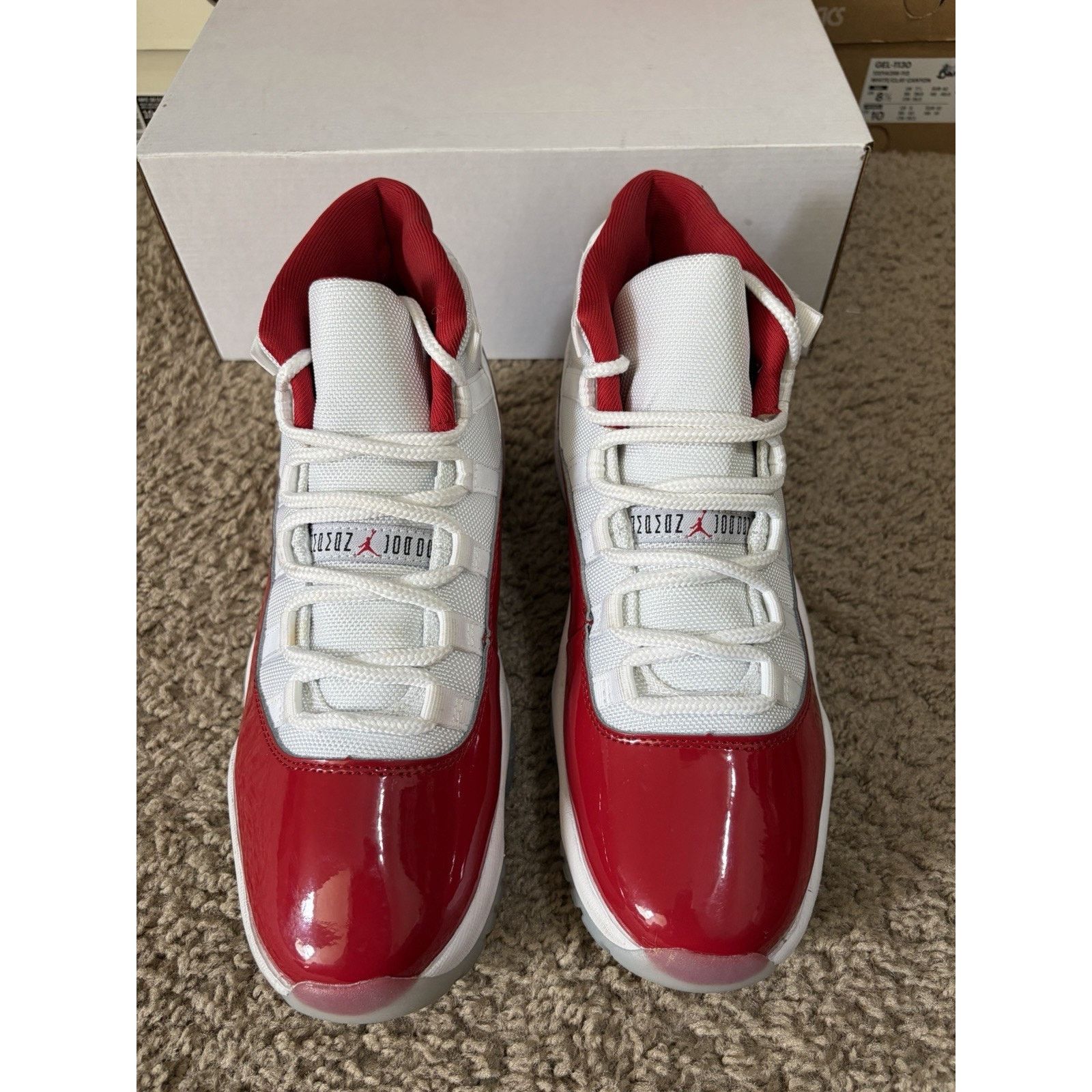 Jordan Brand Size 10 - Jordan 11 Retro Cherry (2022) (CT8012-116) Size US 10 / EU 43 - 4 Thumbnail