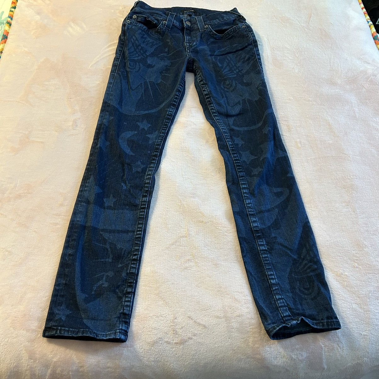 True Religion True Religion Geno blue jeans celestial design size 30 Size US 30 / EU 46 - 1 Thumbnail