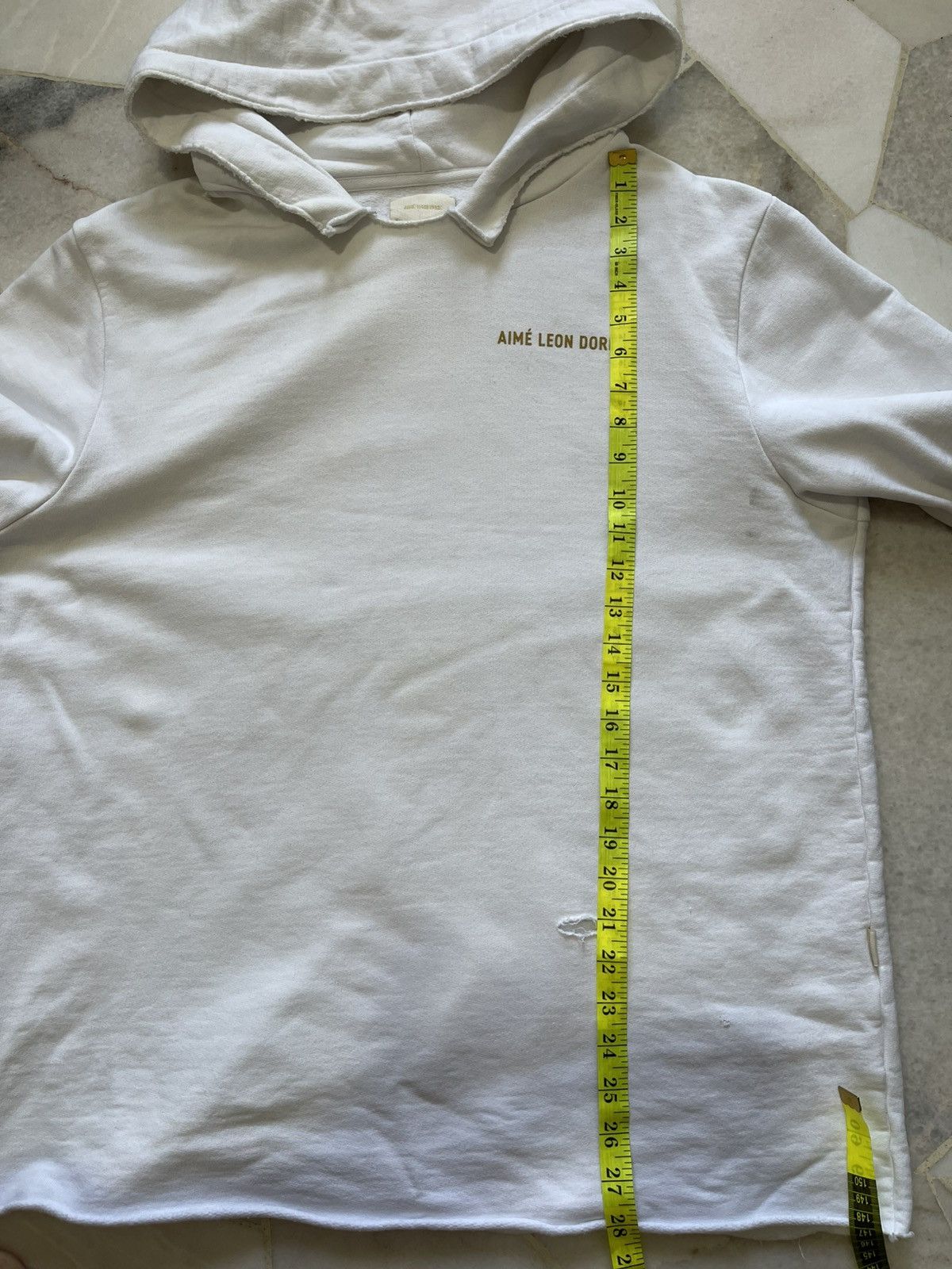 Aime Leon Dore Aime Leon Dore Disstressed Hoodie #99 Size US L / EU 52-54 / 3 - 10 Thumbnail