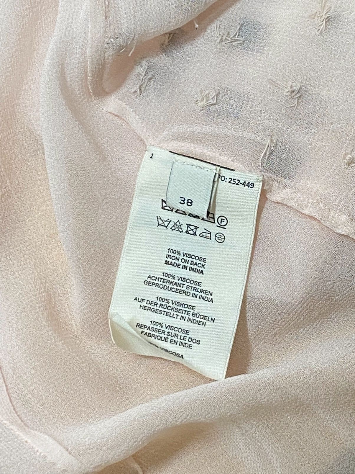 Dries Van Noten Dries Van Noten rhinestone shirt size 38/ us size 6 Size M / US 6-8 / IT 42-44 - 13 Thumbnail