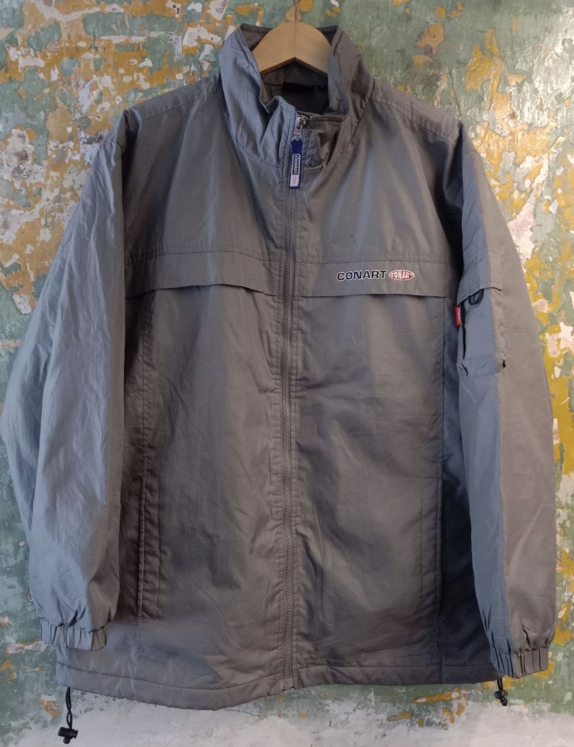 image of Vintage Conart Jacket in Grey, Men's (Size Large)