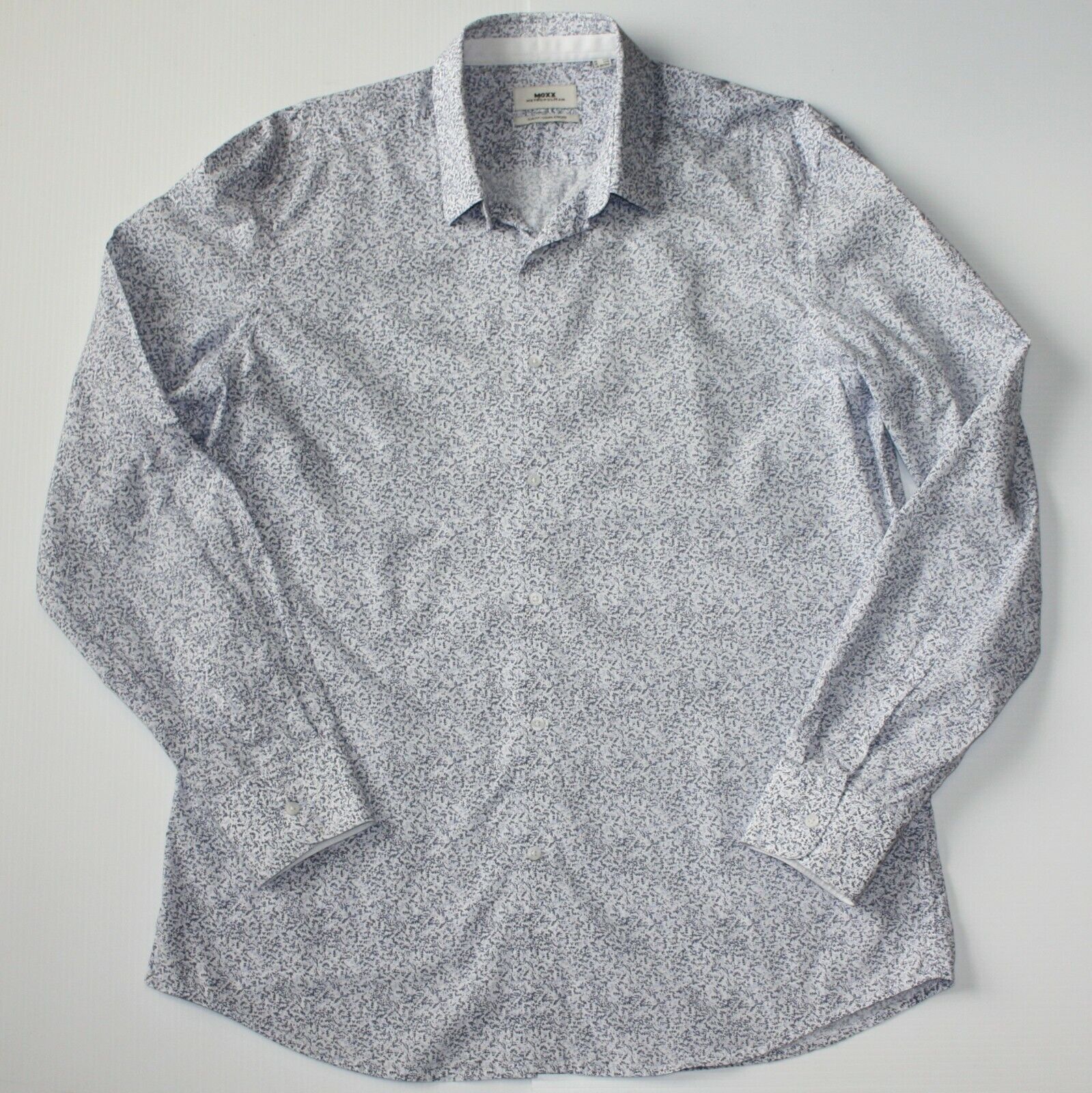 Mexx Metropolitan Slim Fit Men's Print Dress Shirt size XL Size US XL / EU 56 / 4 - 1 Thumbnail
