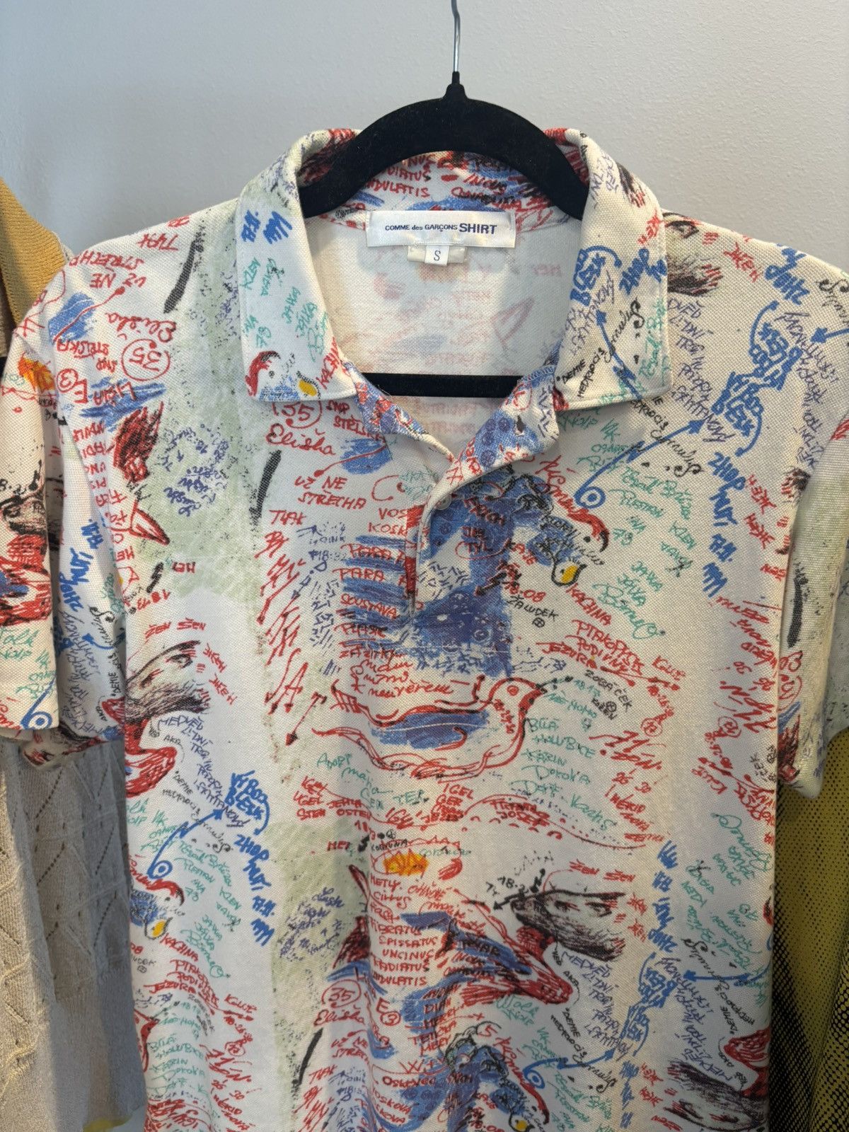 Comme des Garcons Comme Des Garcon Map Button Up 🚣 Size US S / EU 44-46 / 1 - 3 Thumbnail