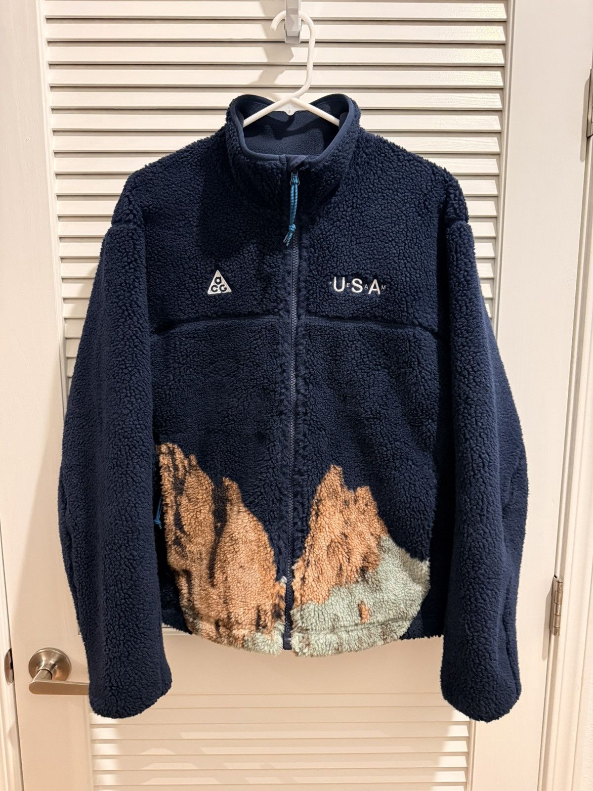 Nike ACG Nike ACG USA Therma-Fit Full Zip Windproof Jacket Size US XS / EU 42 / 0 - 1 Thumbnail