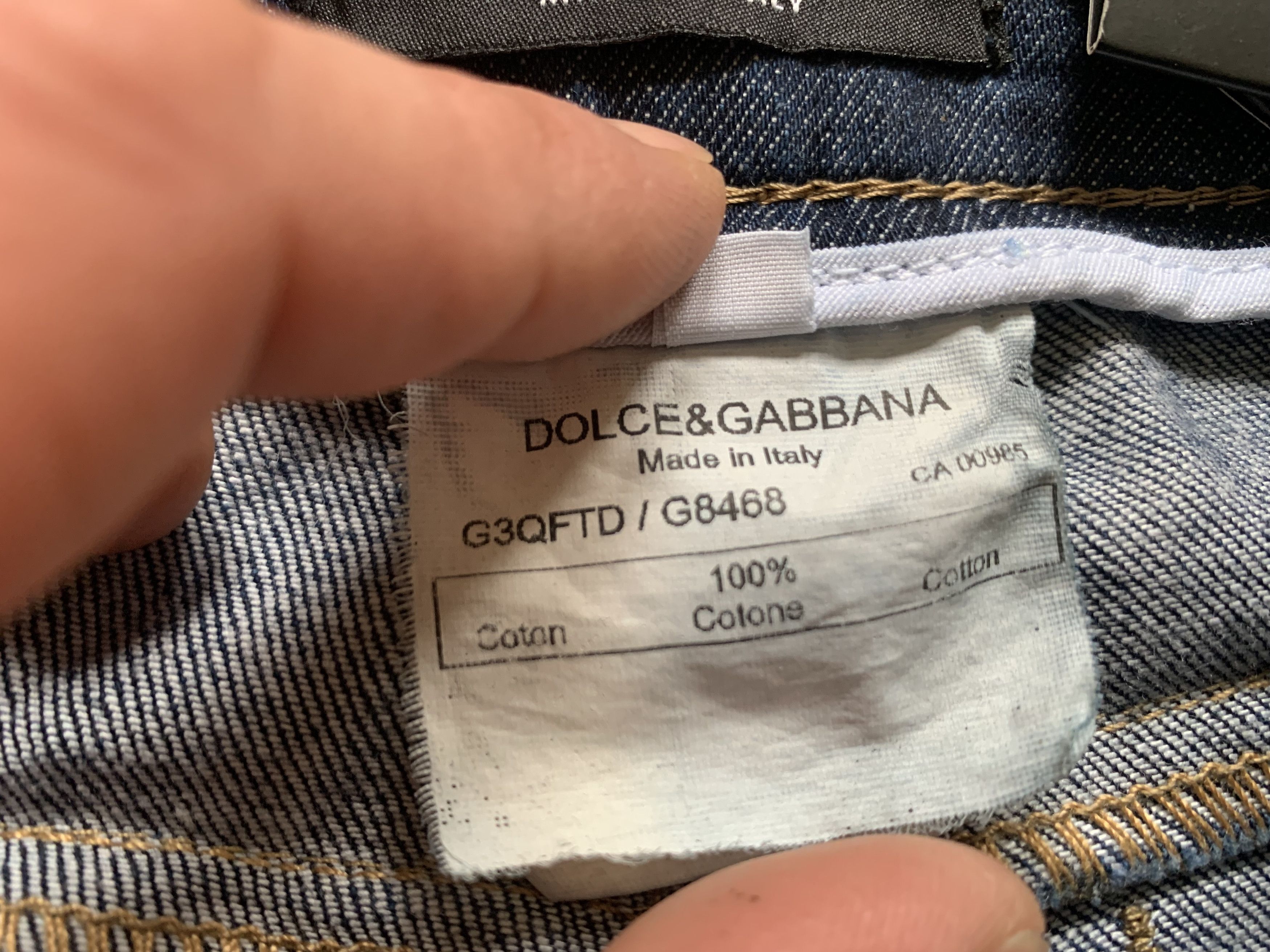 Dolce & Gabbana Vintage Dolce & Gabbana New Women's Jeans Size 28" / US 6 / IT 42 - 11 Thumbnail