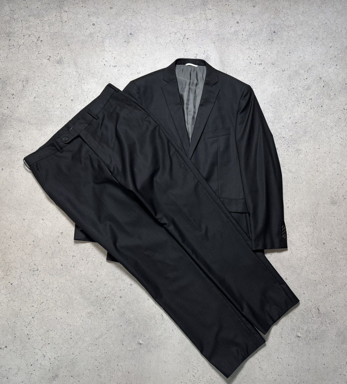 Balmain Balmain Wool Luxury Suit Blazer & Pants Size 52 Size 42L - 2 Thumbnail