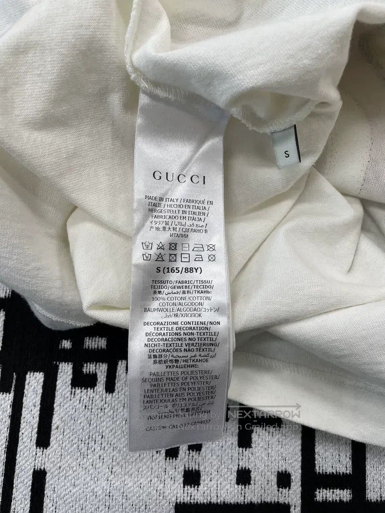 Gucci Gucci White Apple Double G Short-sleeved T-shirt Size S / US 4 / IT 40 - 5 Thumbnail