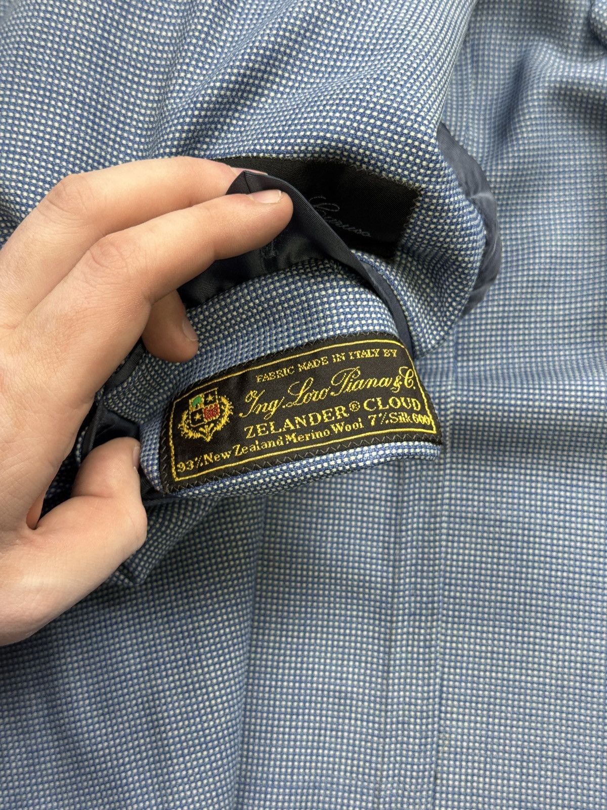 Loro Piana Raffaele Caruso Wool Silk By Loro Piana Blazer (Y1264) Size 40R - 8 Thumbnail