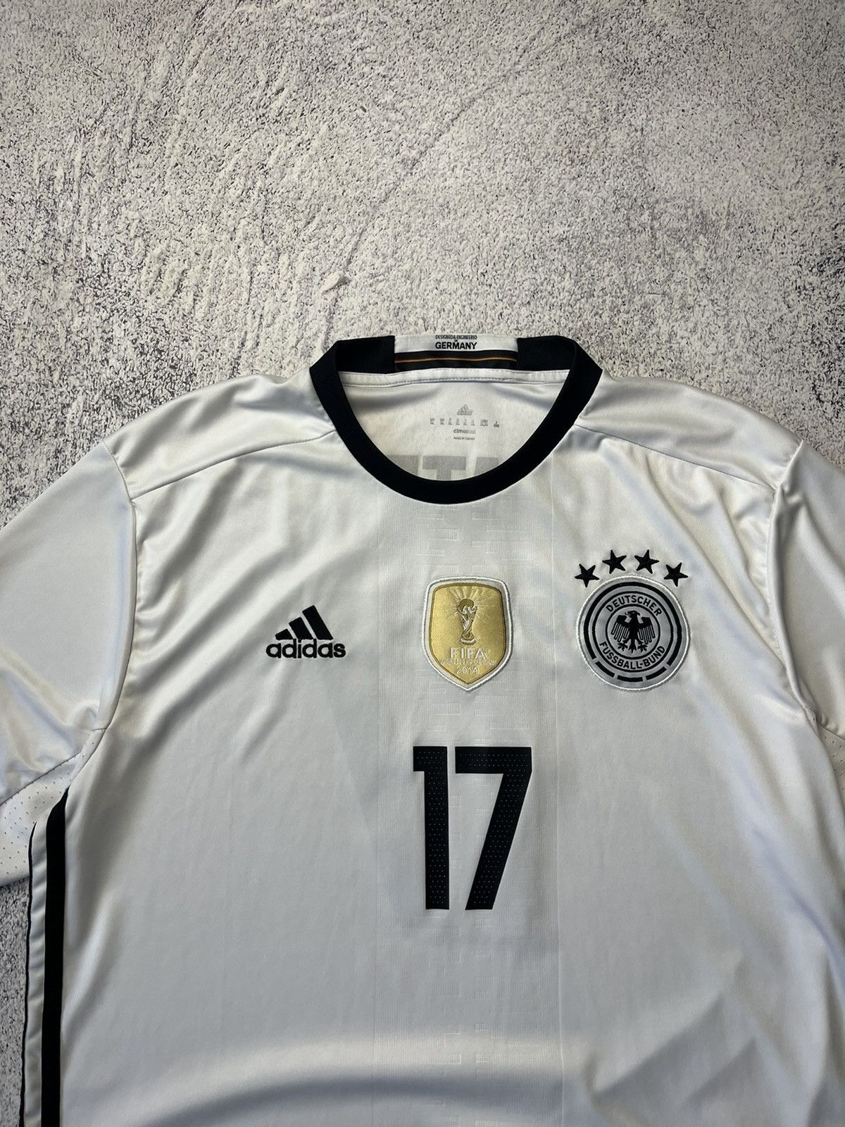 Adidas GERMANY 2016 2017 HOME BOATENG SOCCER JERSEY ADIDAS Size US XL / EU 56 / 4 - 9 Thumbnail