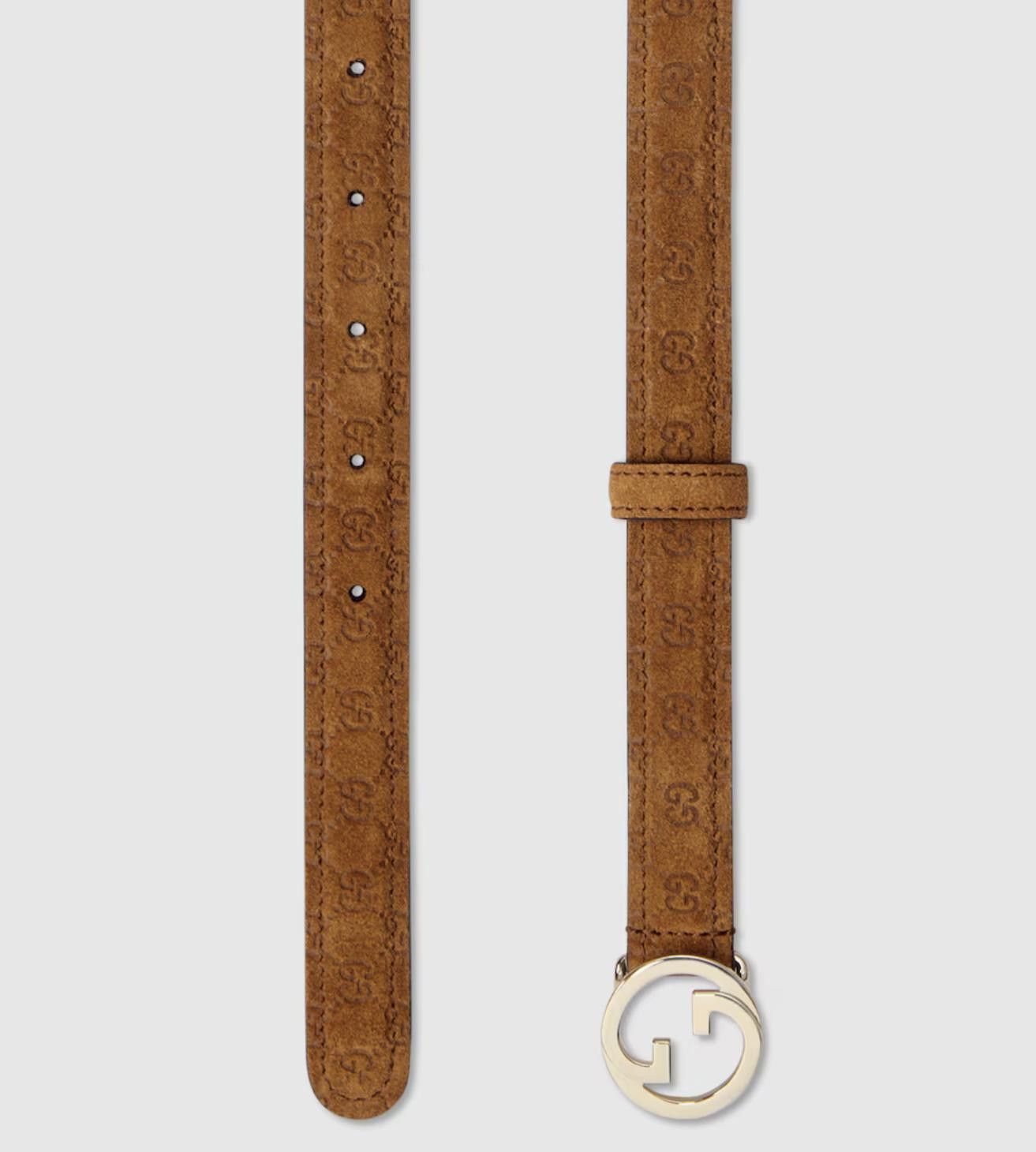 Gucci GUCCI BLONDIE THIN BELT SIZE 85 CM Size ONE SIZE - 2 Thumbnail