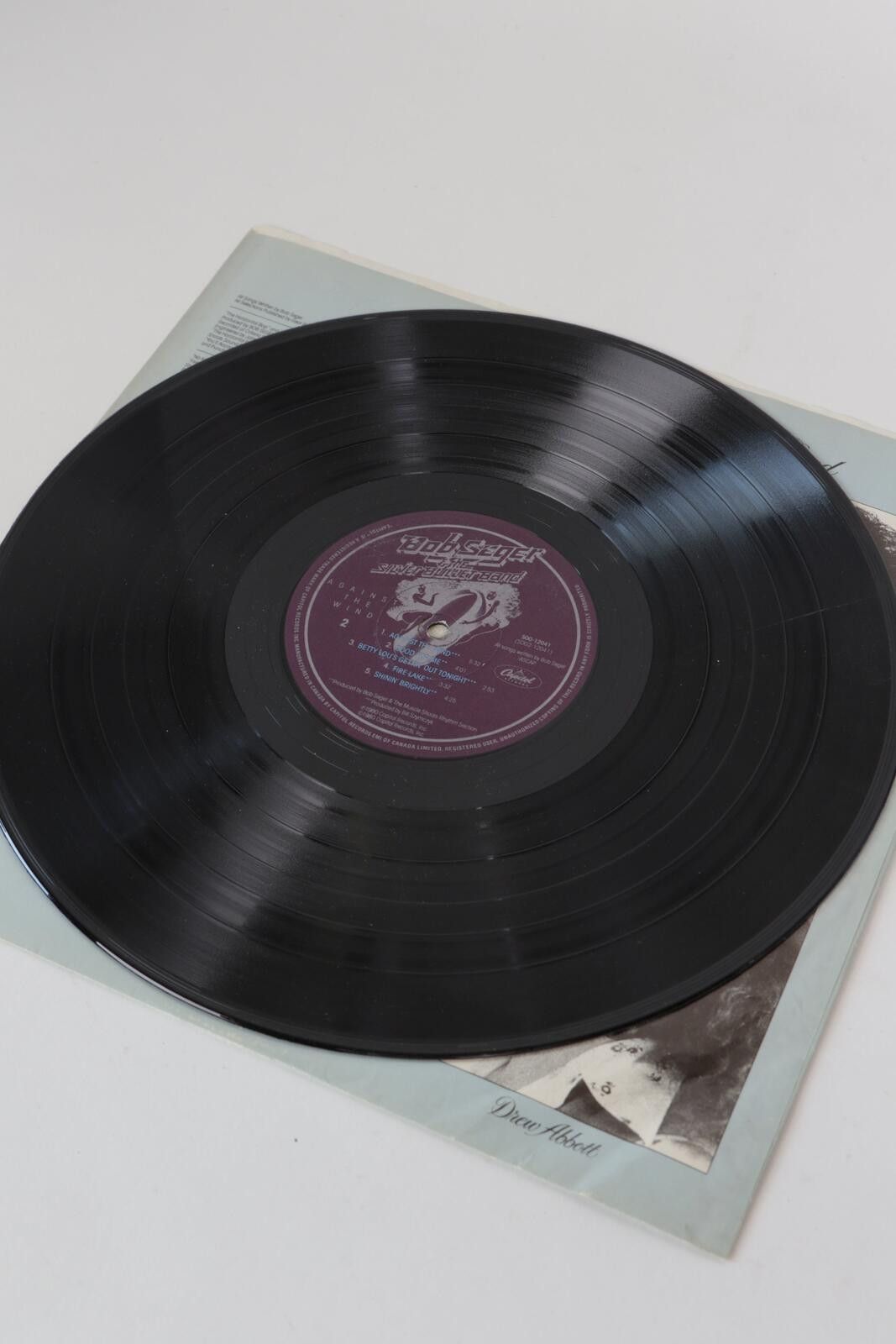 Other 80's Bob Sager - Against The Wind Vinyl Size ONE SIZE - 5 Thumbnail
