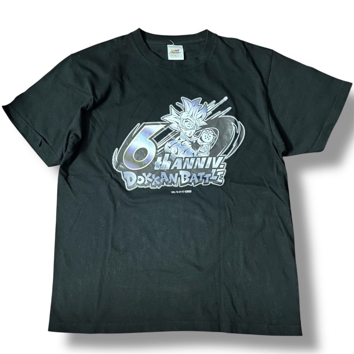 Japanese Brand Exclusive Dragon Ball Z 6th Aniversary T Shirt Dokkan Battle Size US L / EU 52-54 / 3 - 2 Thumbnail
