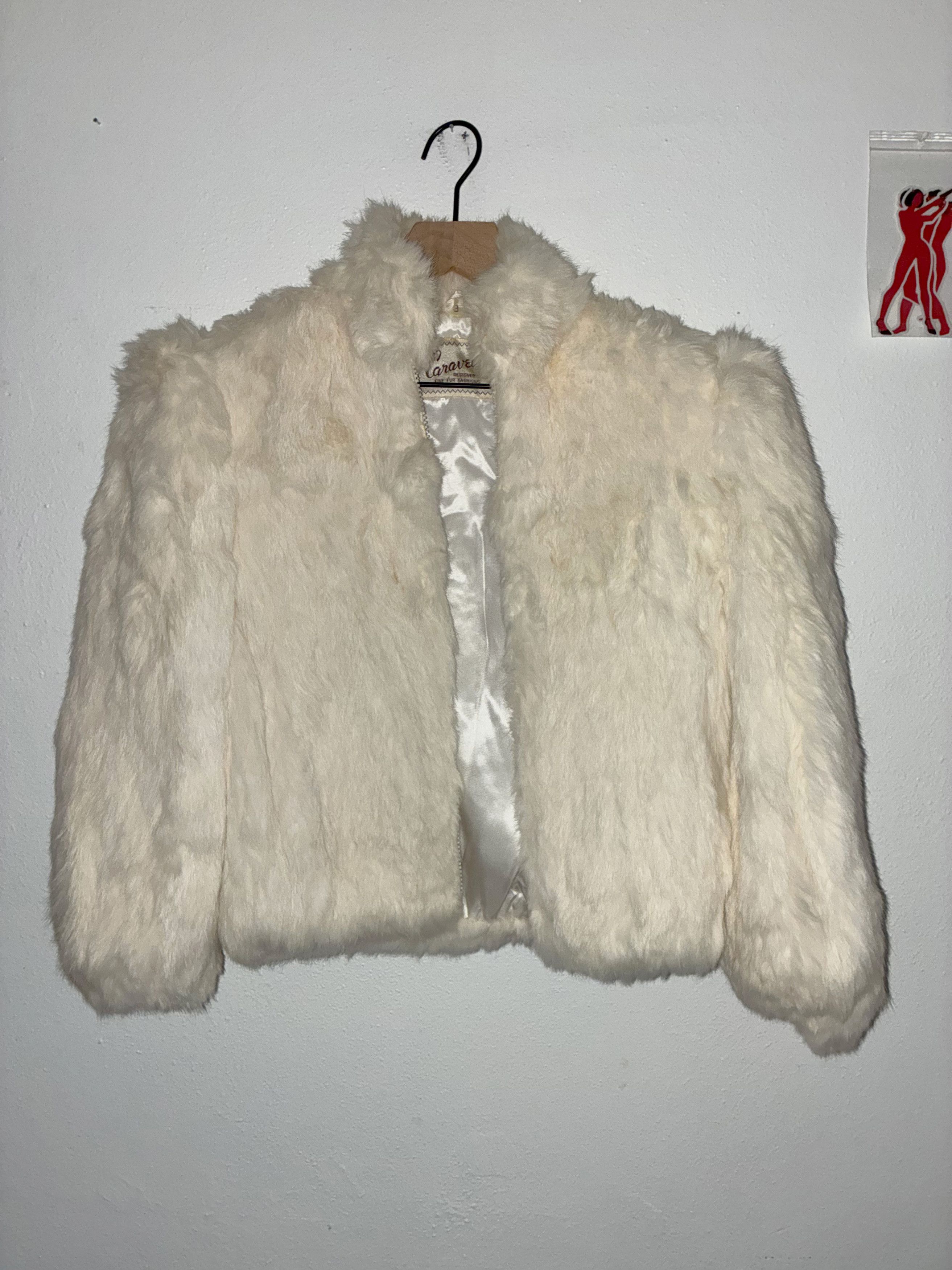 Other Caravelle NYC white rabbit fur coat Size M / US 6-8 / IT 42-44 - 1 Thumbnail