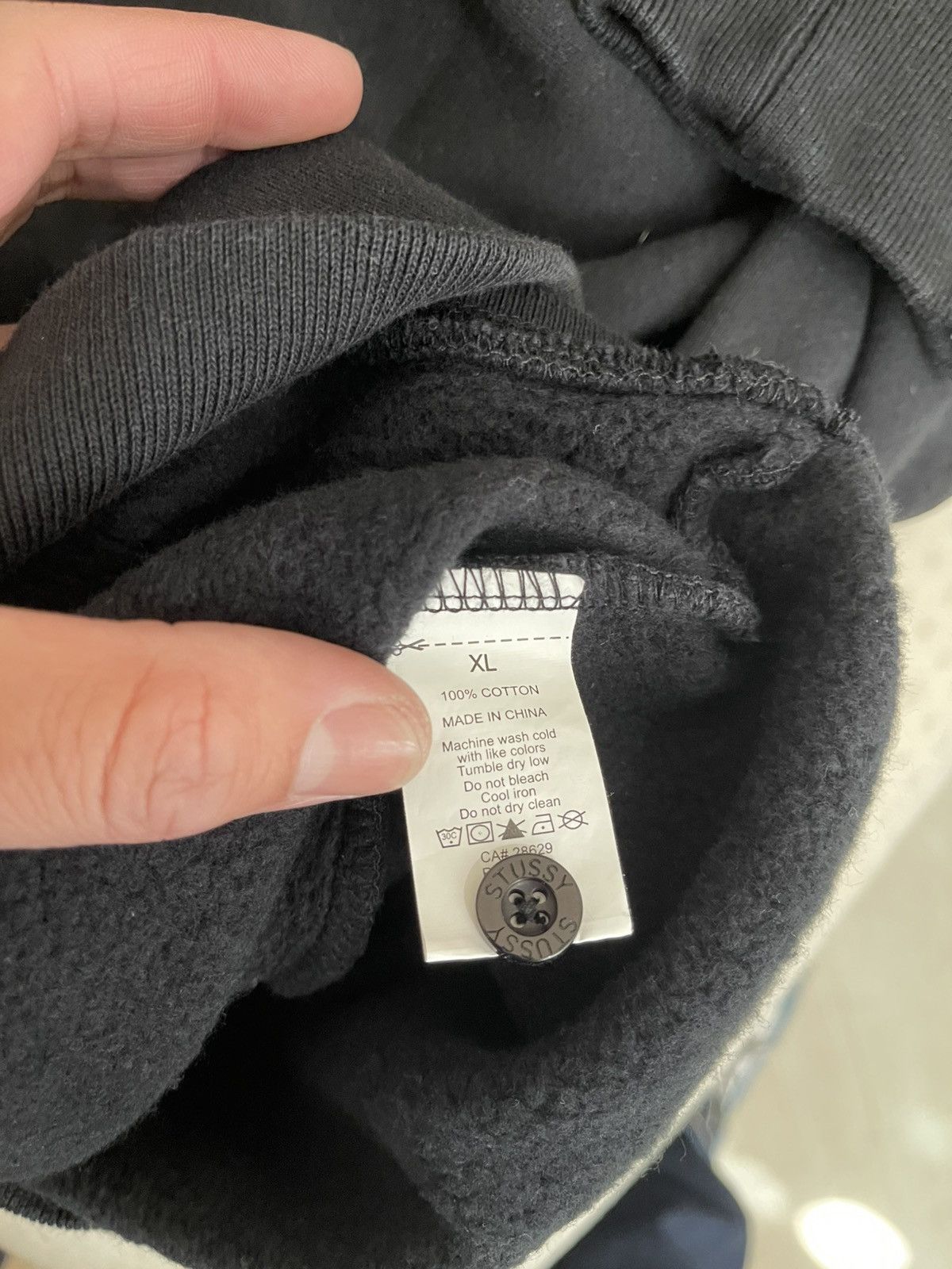 Stussy Stussy XL sweater with collar Size US XL / EU 56 / 4 - 4 Thumbnail