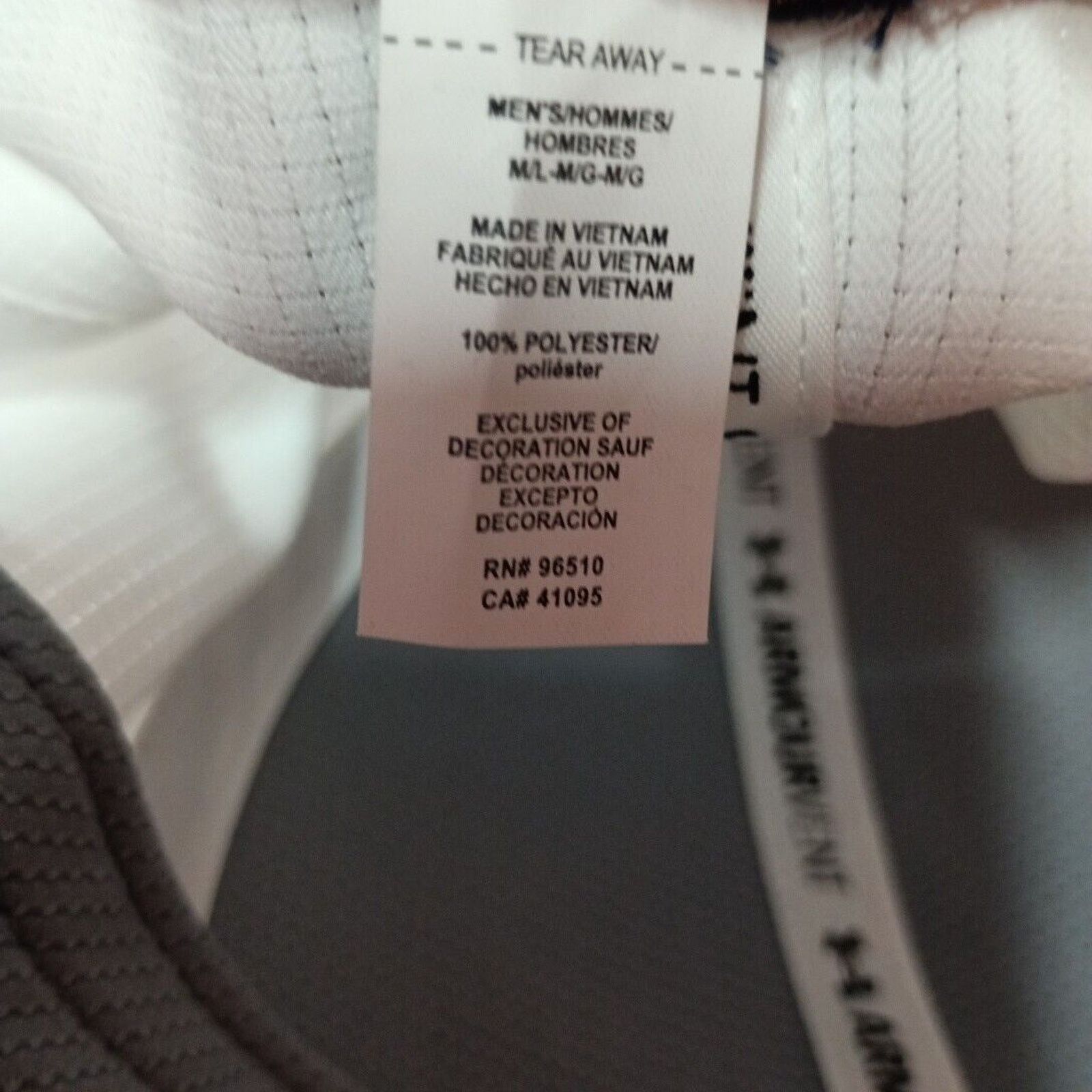 Under Armour UNDER ARMOUR Iso-Chill Flex Fitted Golf Hat- M/L White Size ONE SIZE - 7 Thumbnail