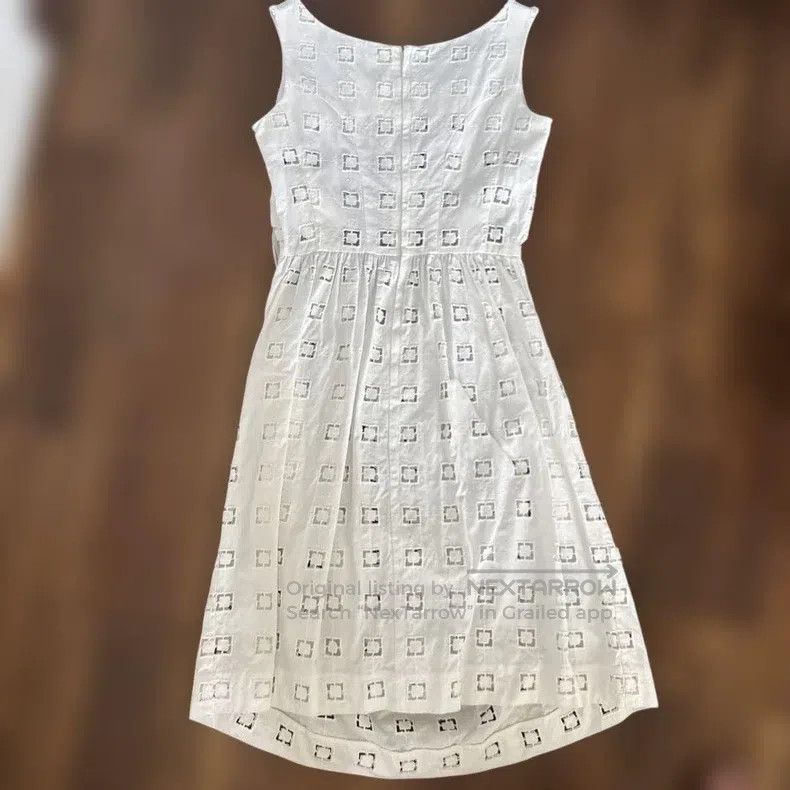 Comme des Garcons Comme Des Garcons White Patchwork Design Dress Size XS / US 0-2 / IT 36-38 - 3 Thumbnail