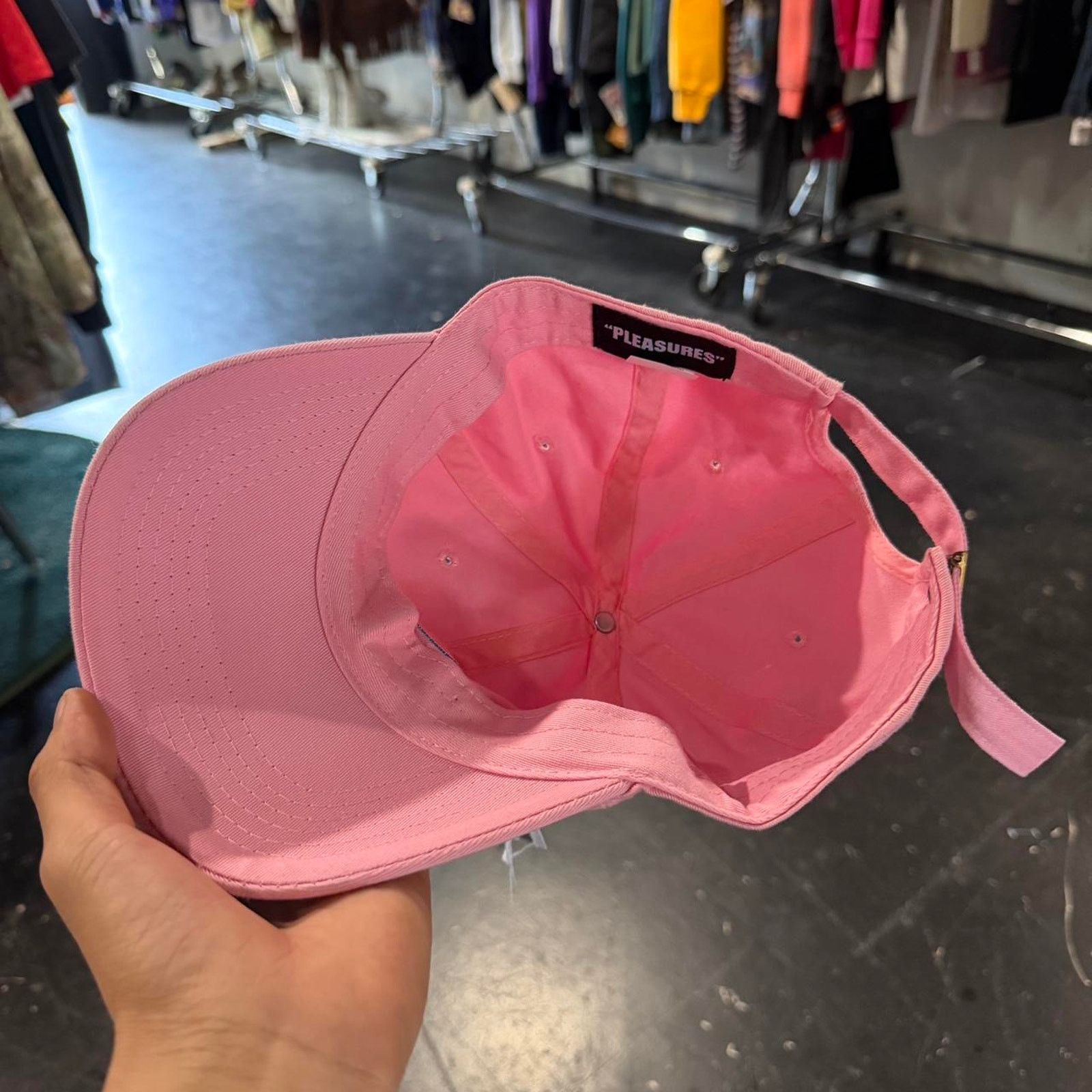 Pleasures Pink pleasures baseball cap Size ONE SIZE - 2 Thumbnail