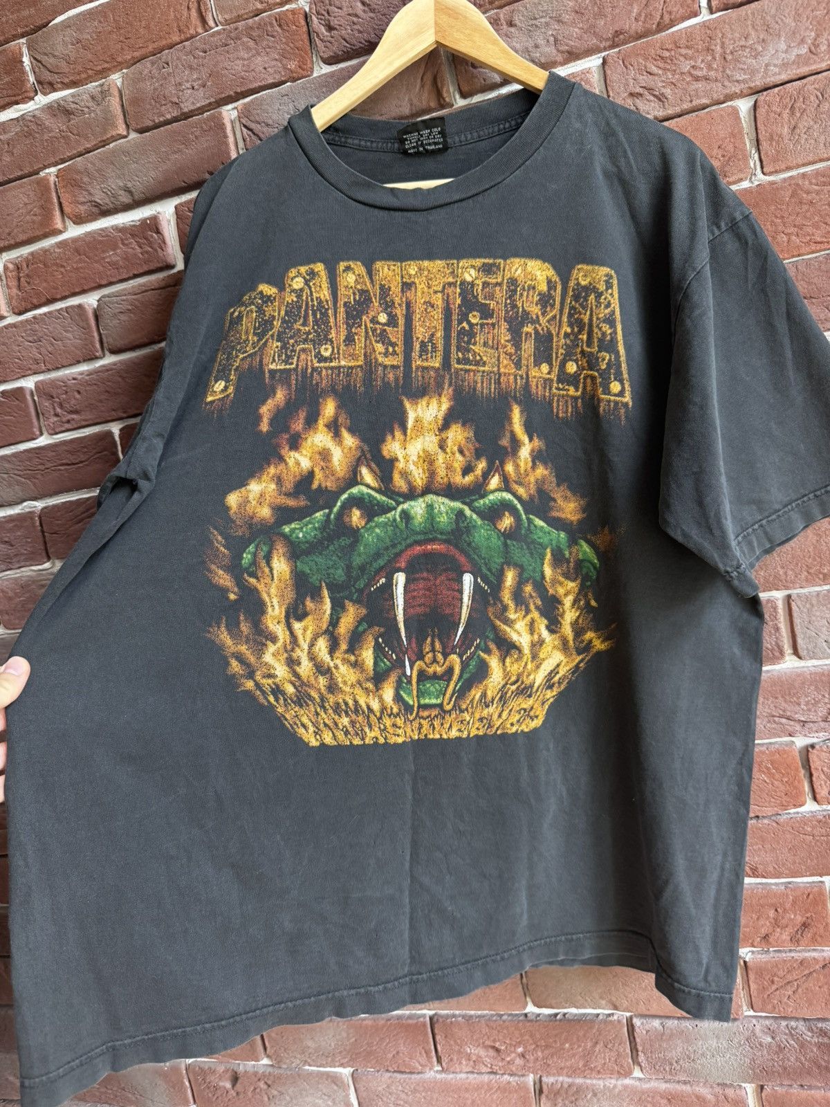 Band Tees Rare Vintage Pantera Born Again Snake Tee Metal Band Grail Size US XL / EU 56 / 4 - 8 Thumbnail