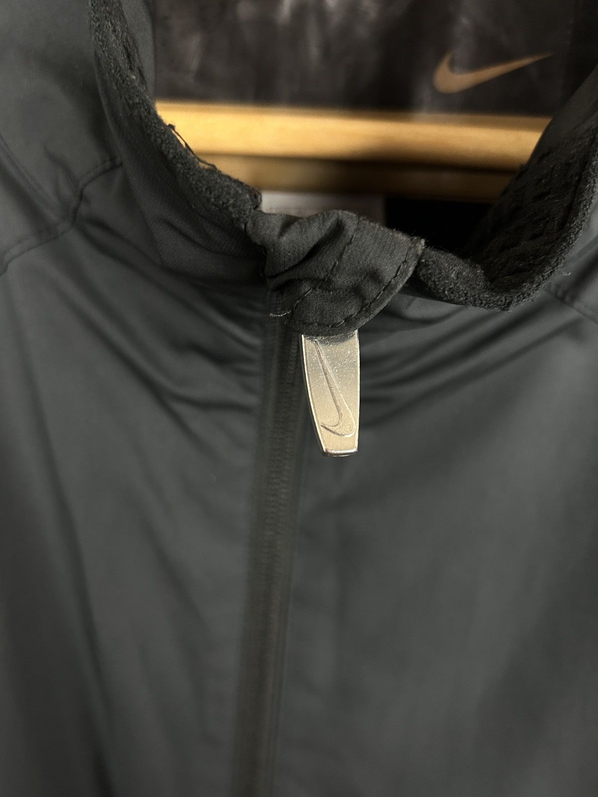 Nike 00s Vintage Nike Tech Nylon Fleece Outdoor Windbreaker Size US XL / EU 56 / 4 - 4 Thumbnail