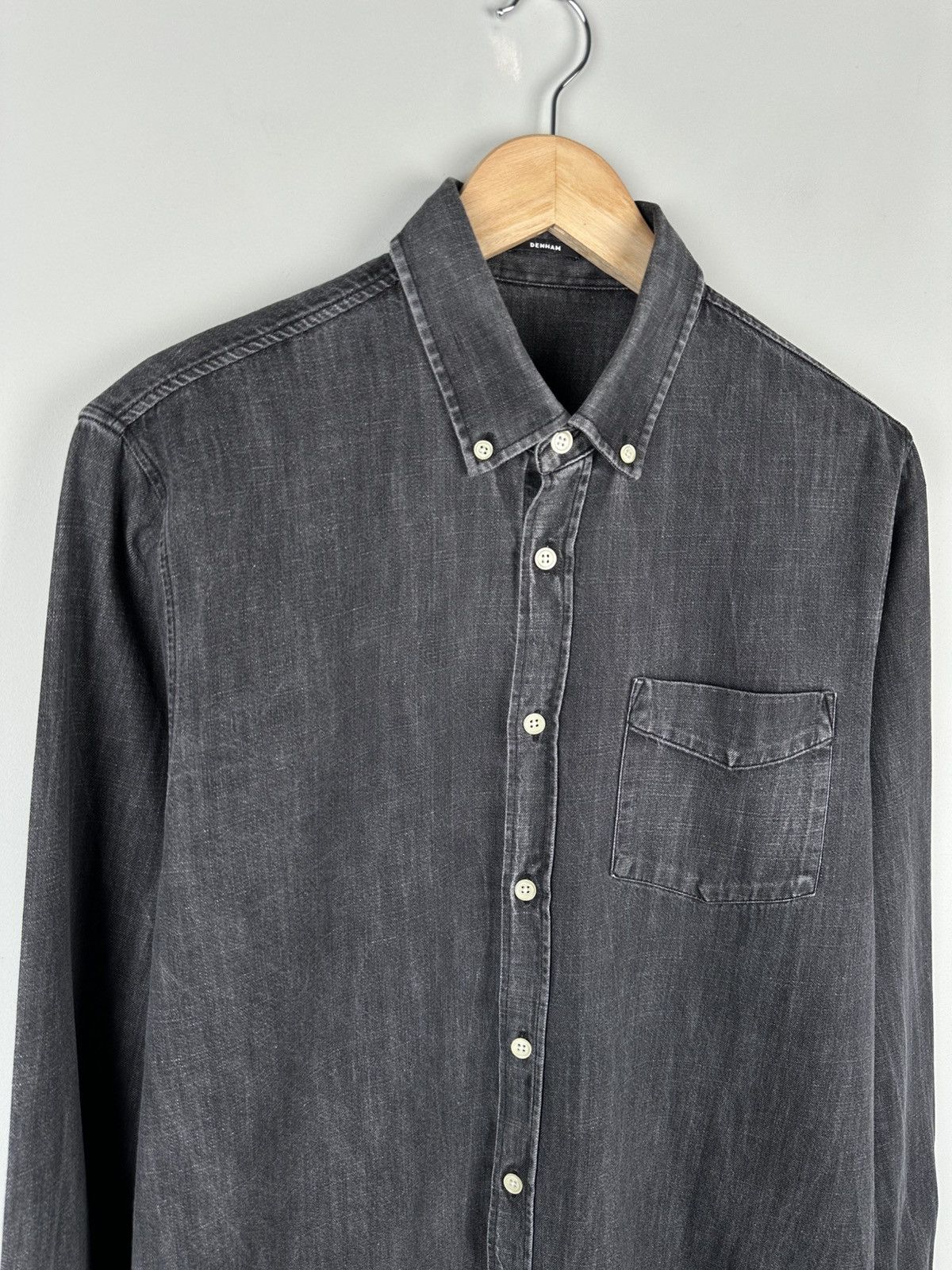 DENHAM Denham Denim Shirt Button Up Size US L / EU 52-54 / 3 - 4 Thumbnail