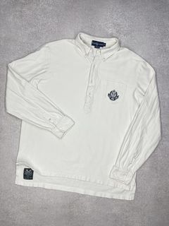 Polo Ralph Lauren RL Tennis Club New York Rugby Long Sleeve Shirt