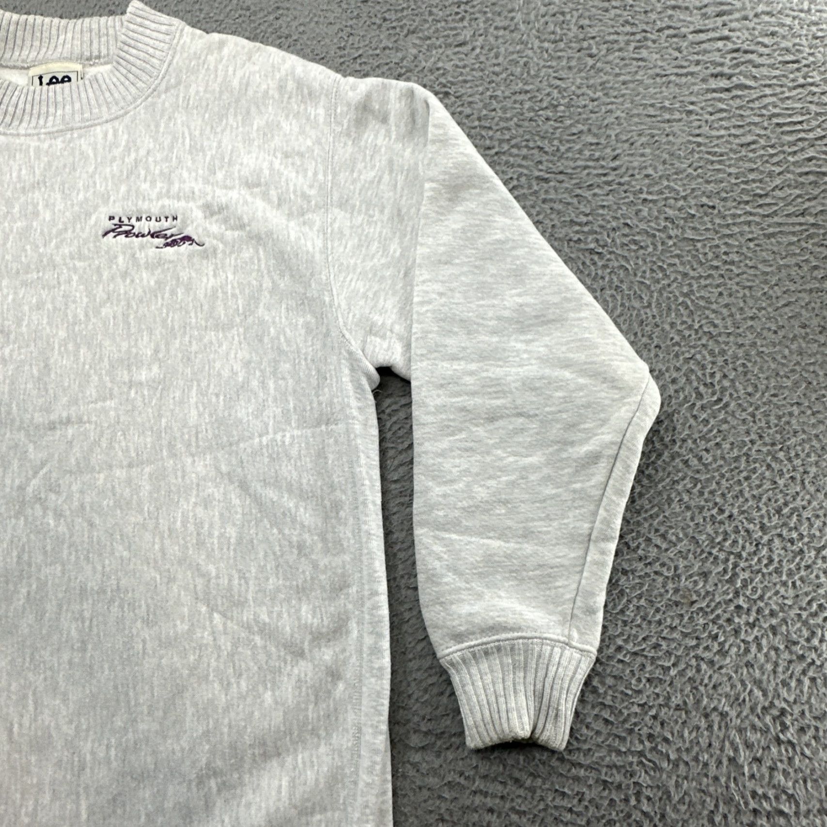 LeSportsac VINTAGE Lee Sports Sweatshirt XL Gray - Prowler, USA Made, Pullover, Men's Heavy Cotton Blend, Car, Sports Size US XL / EU 56 / 4 - 5 Thumbnail