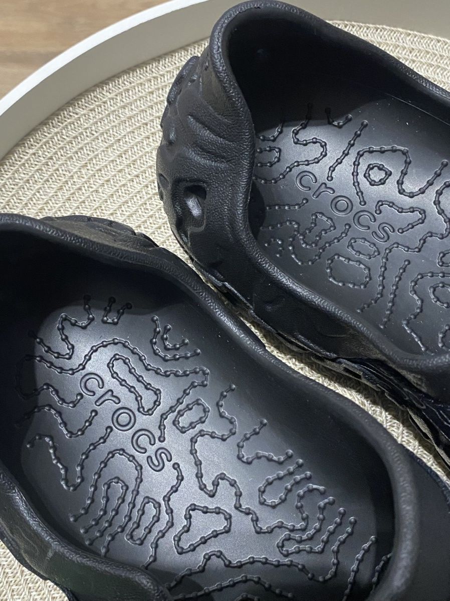 Crocs NWT Crocs All-Terrain Atlas Black Slip on Strap Sandals Size US 9 / EU 42 - 7 Thumbnail