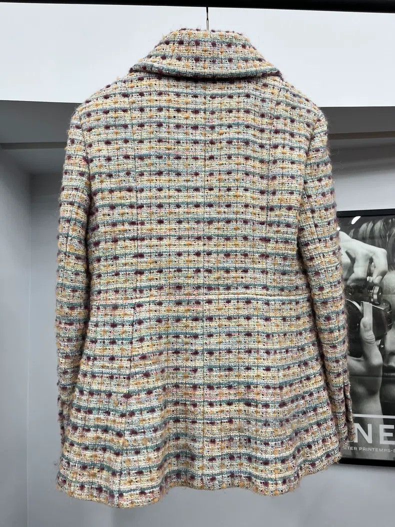 Chanel Chanel German Hamburg series colourful tweed woven coat Size XXS / US 00 / IT 34 - 3 Thumbnail