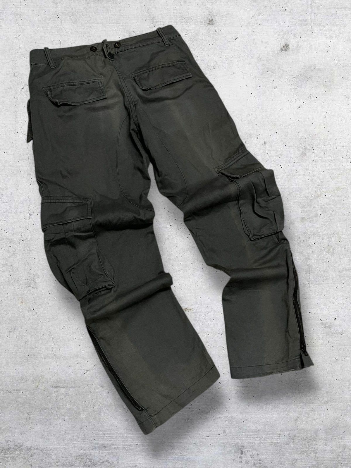 Beauty Beast VINTAGE BIKE STAR JAPAN 90S UTILITY CARGO COMBAT PANT FADED Size US 30 / EU 46 - 10 Thumbnail